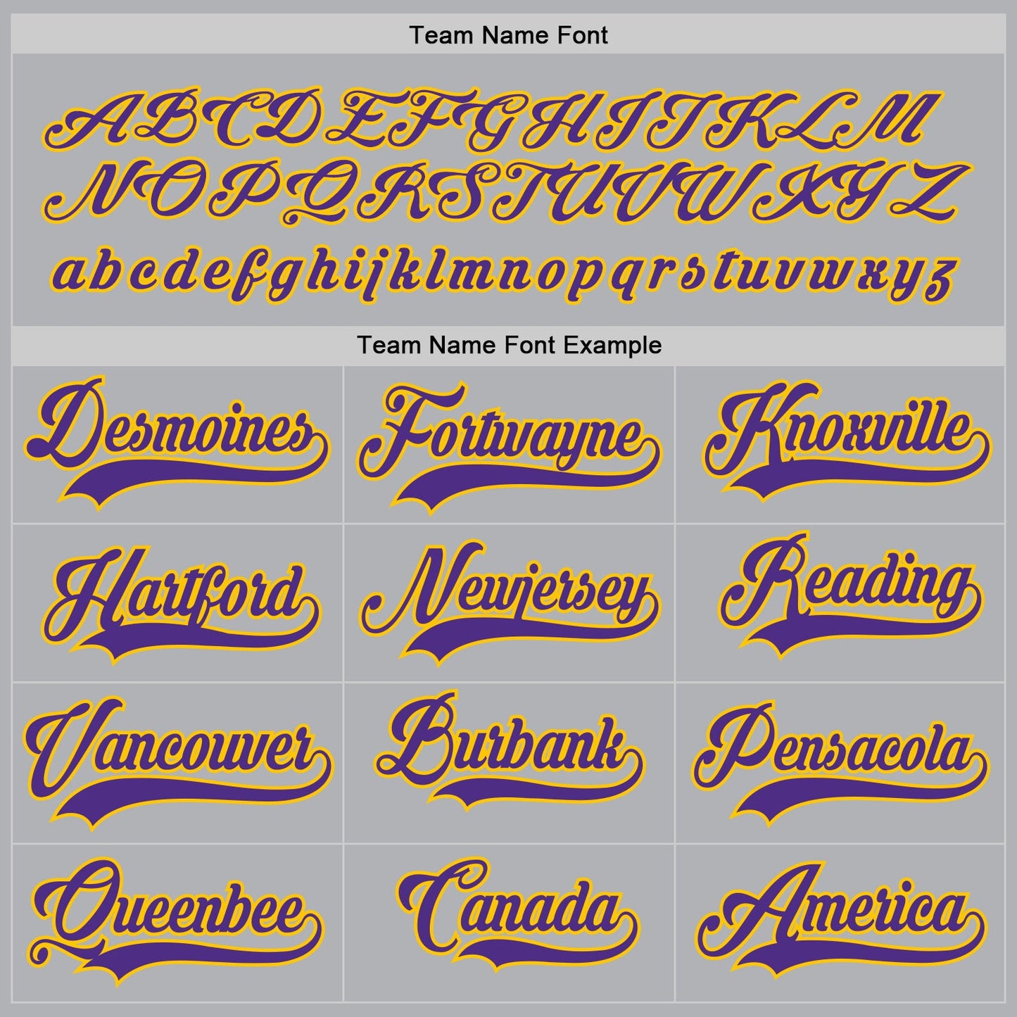Custom Gray Purple-Gold Hockey Jersey view 4