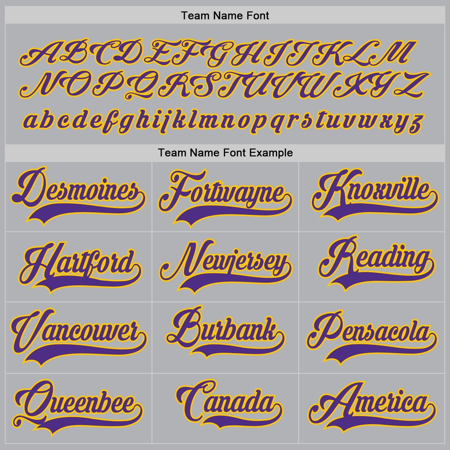 Custom Gray Purple-Gold Hockey Jersey view 4