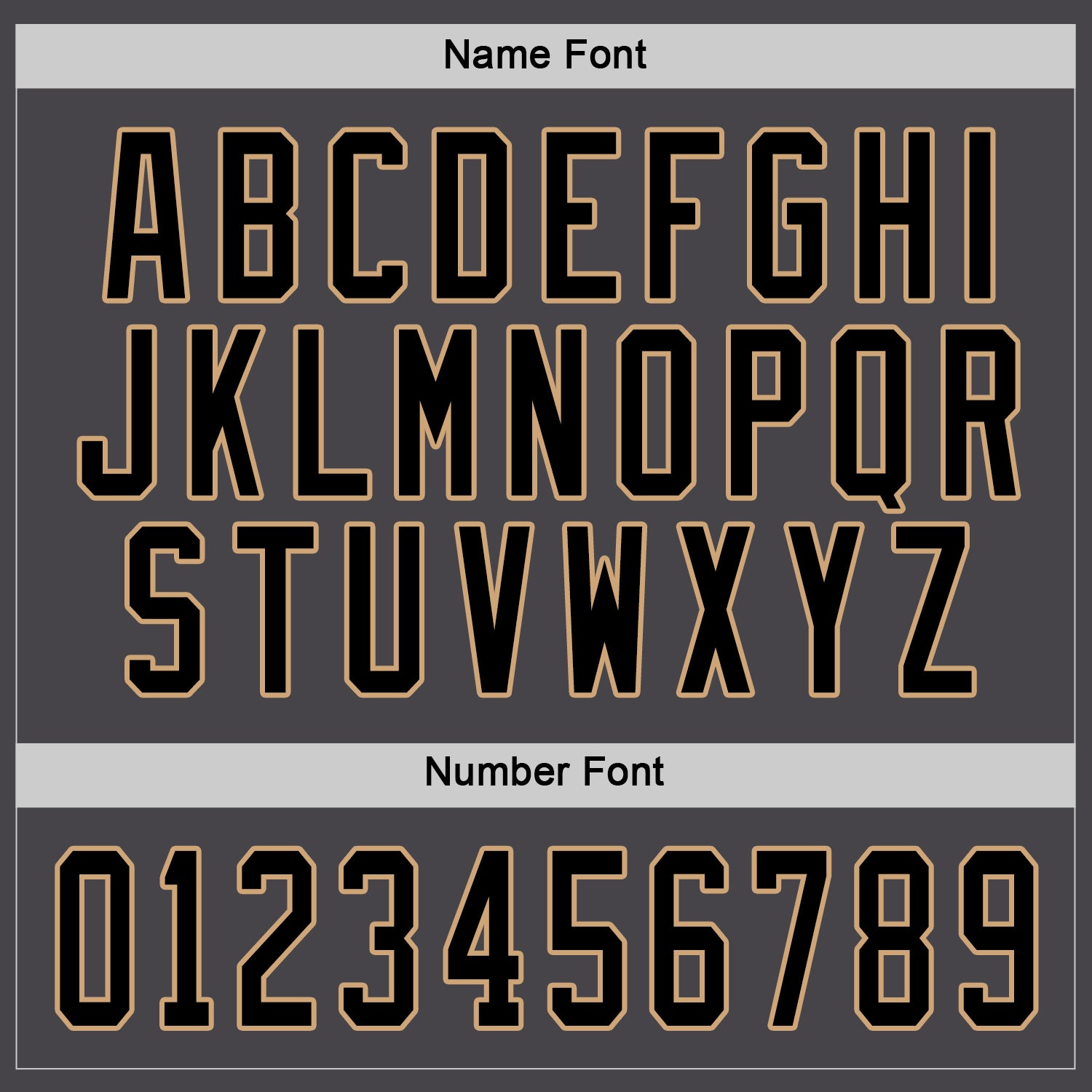 Custom Steel Gray Black-Old Gold Hockey Jersey view 3