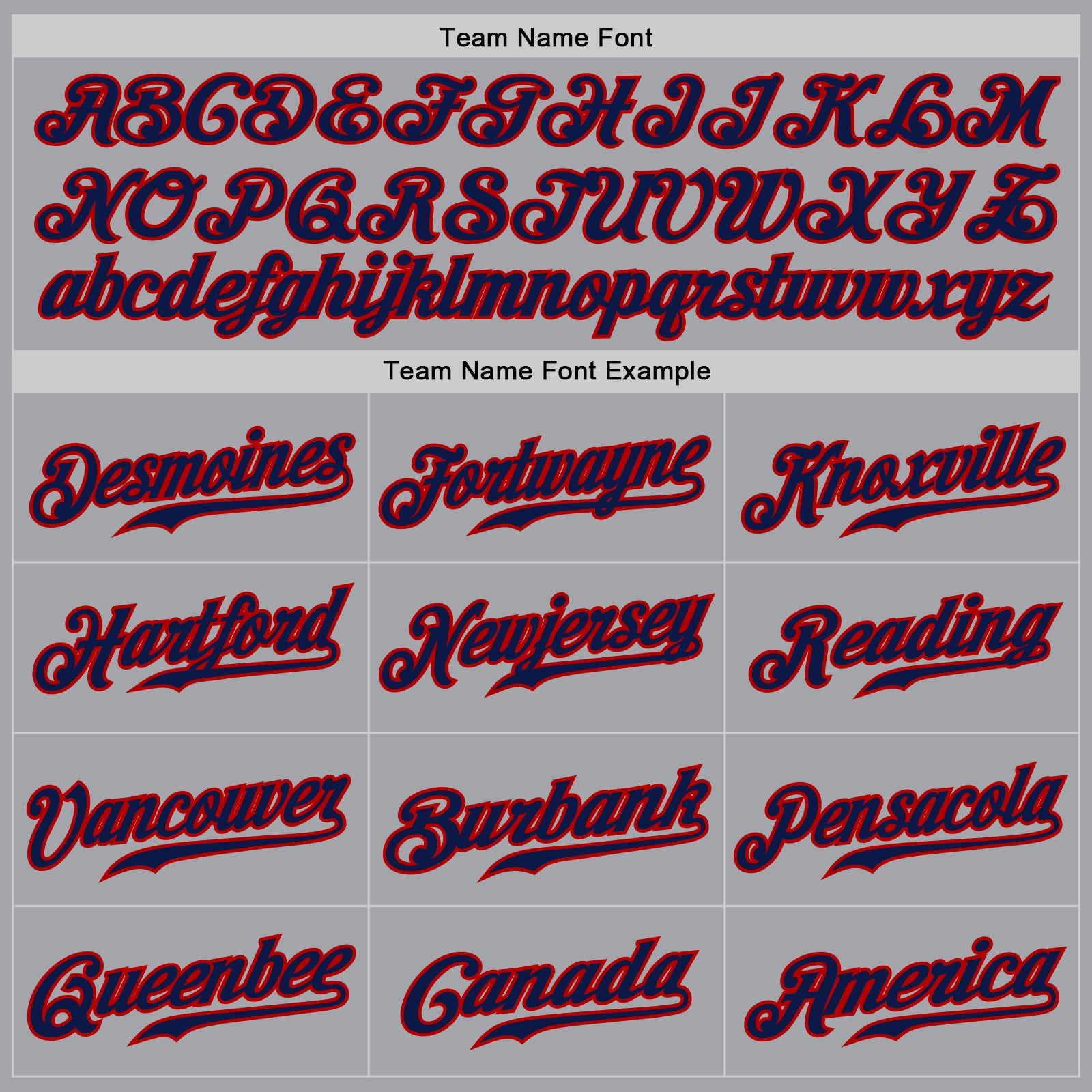 Custom Gray Navy Pinstripe Navy-Red Authentic Baseball Jersey view 5