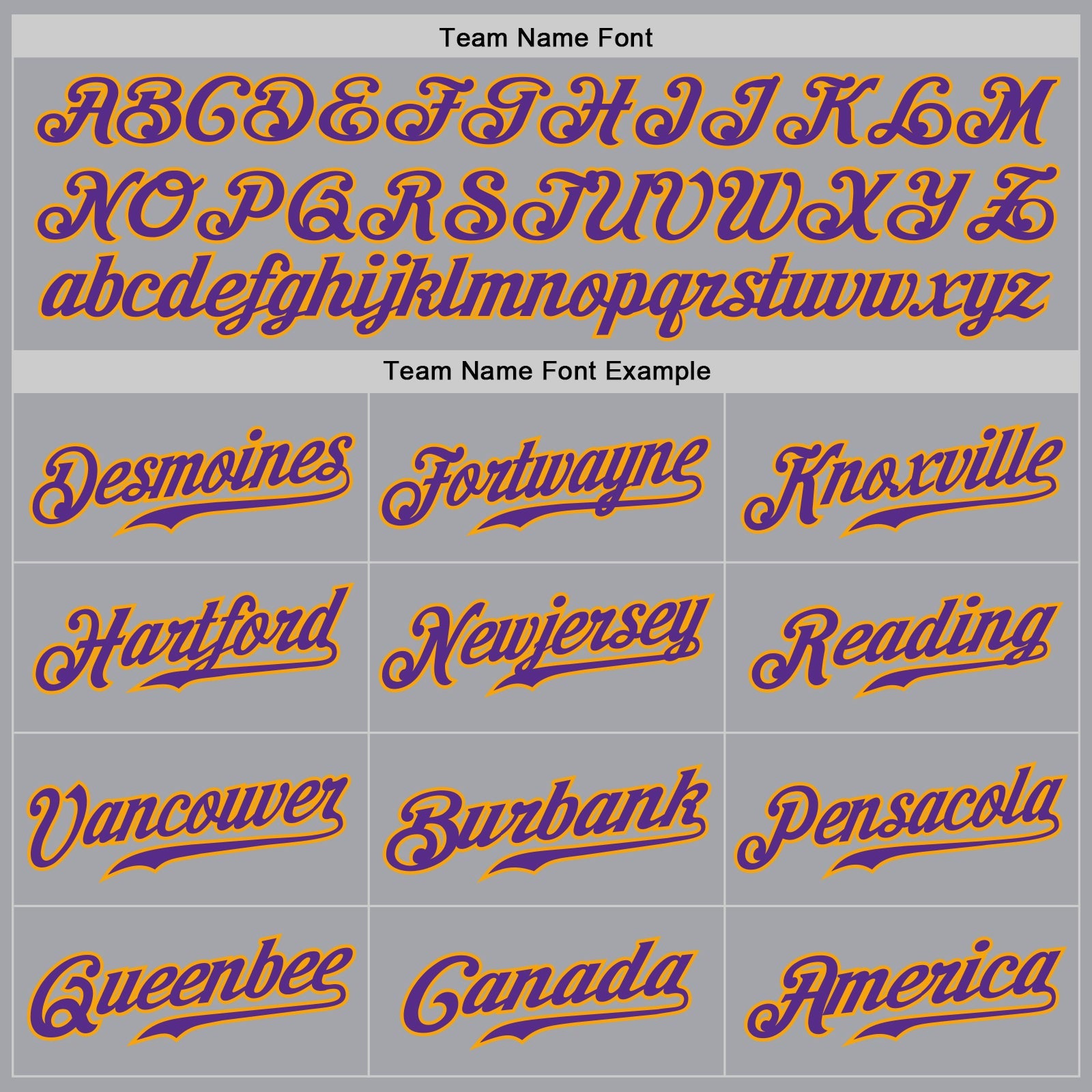 Custom Gray Purple Pinstripe Purple-Gold Authentic Baseball Jersey view 5