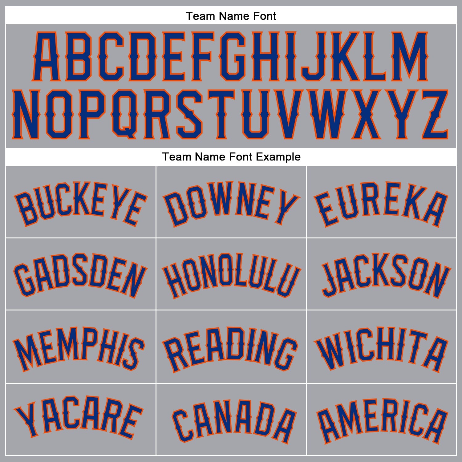 Custom Gray Royal-Orange Authentic Sleeveless Baseball Jersey view 3