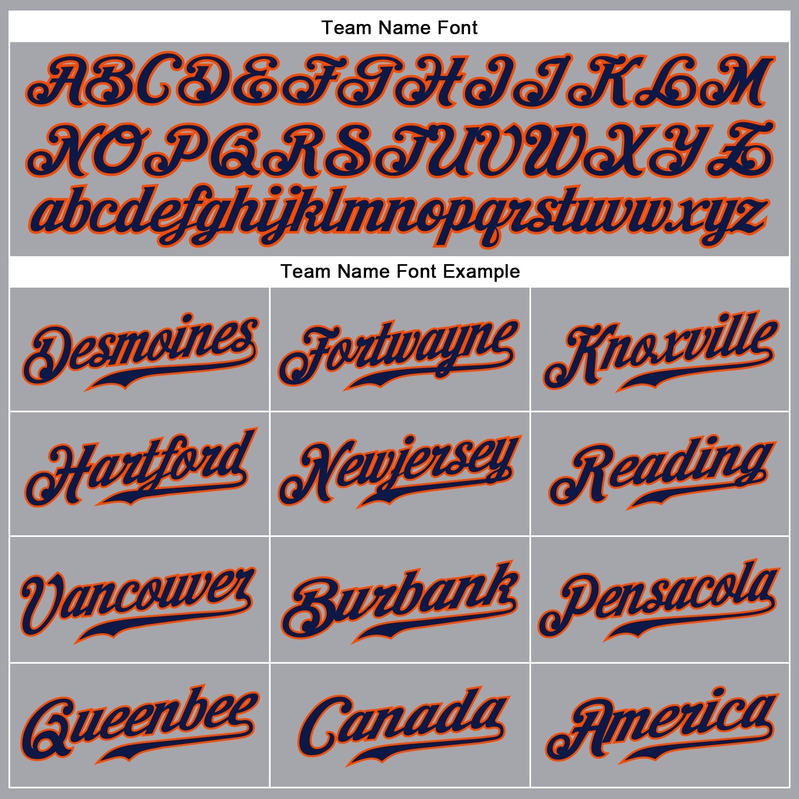 Custom Gray Navy-Orange Authentic Sleeveless Baseball Jersey view 3