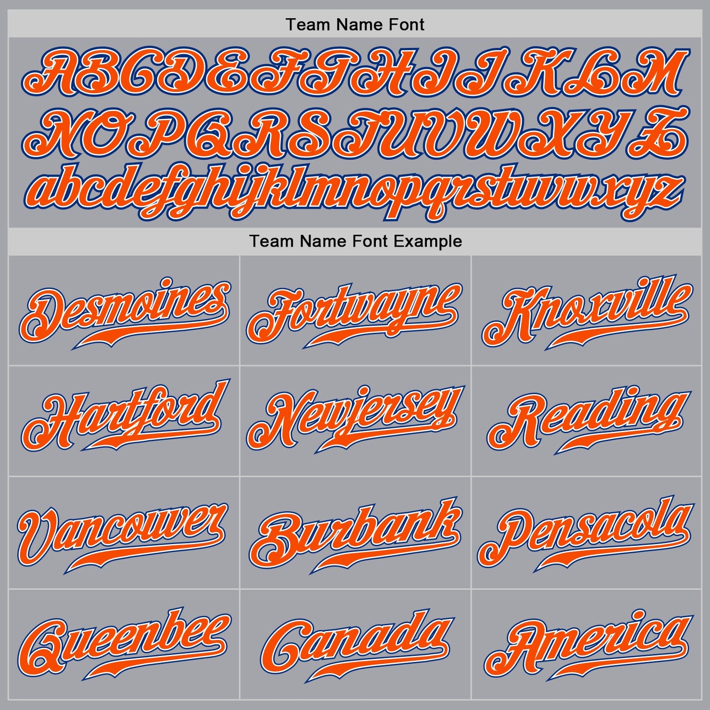 Custom Gray Orange White-Royal Authentic Baseball Jersey view 4
