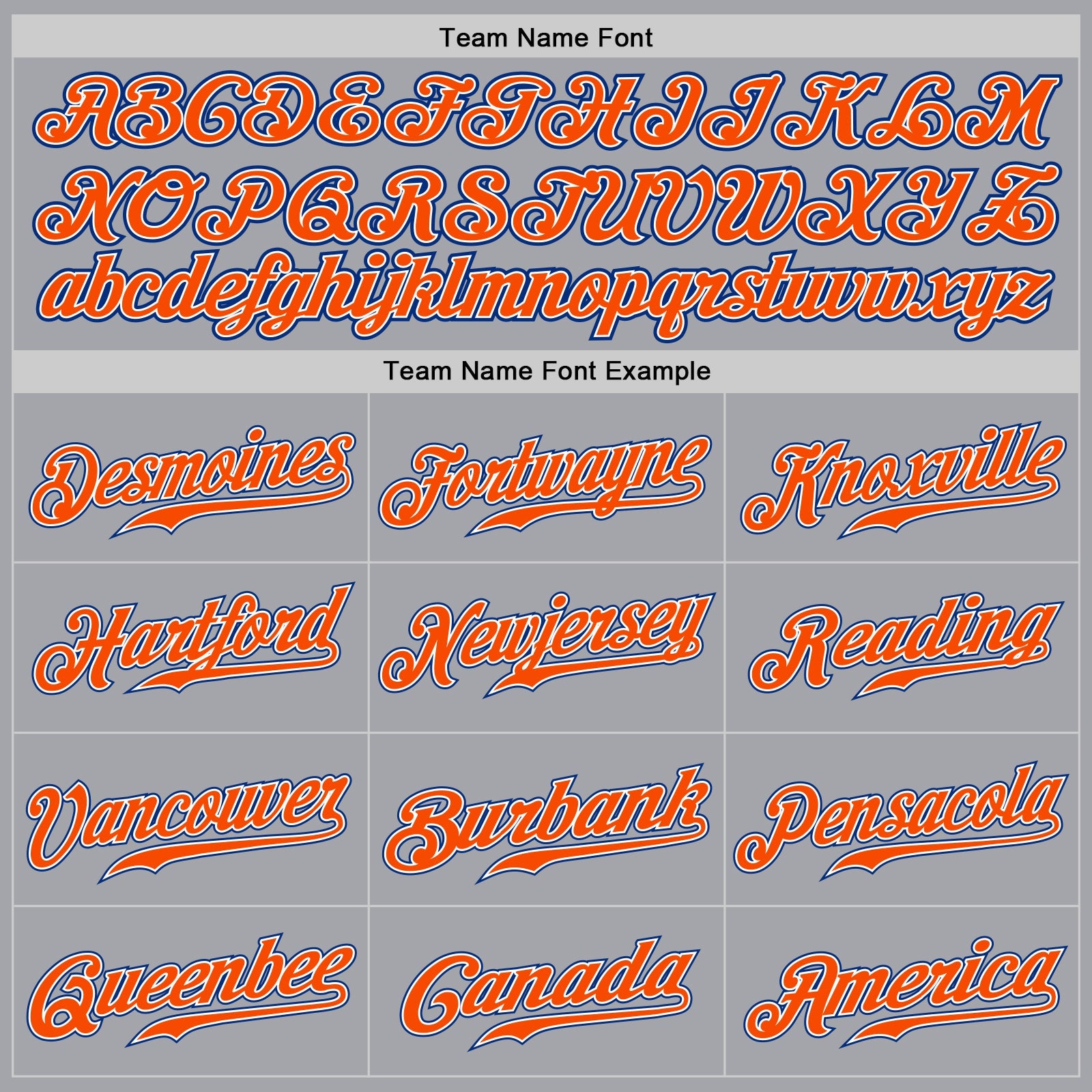 Custom Gray Orange White-Royal Authentic Baseball Jersey view 4