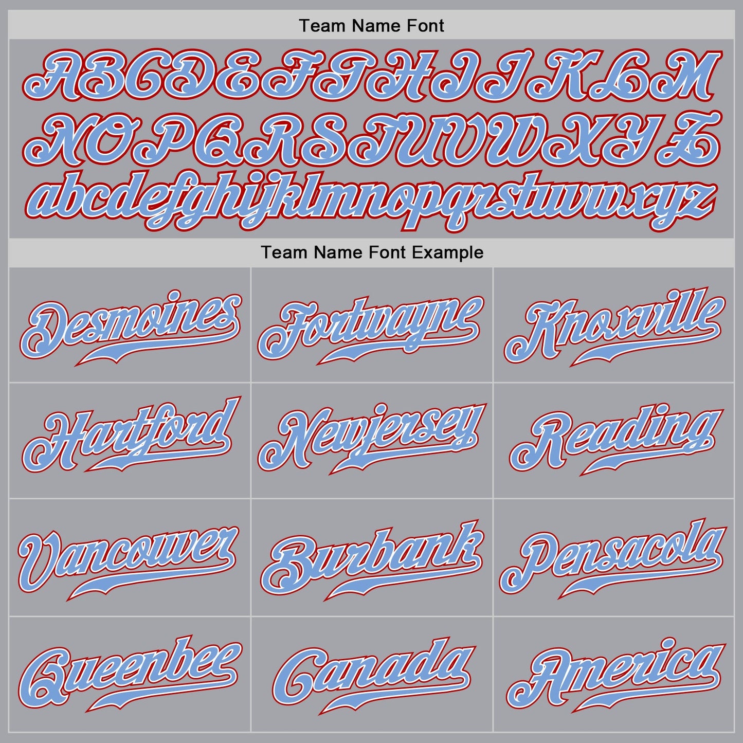 Custom Gray Red White-Light Blue Authentic Baseball Jersey view 4