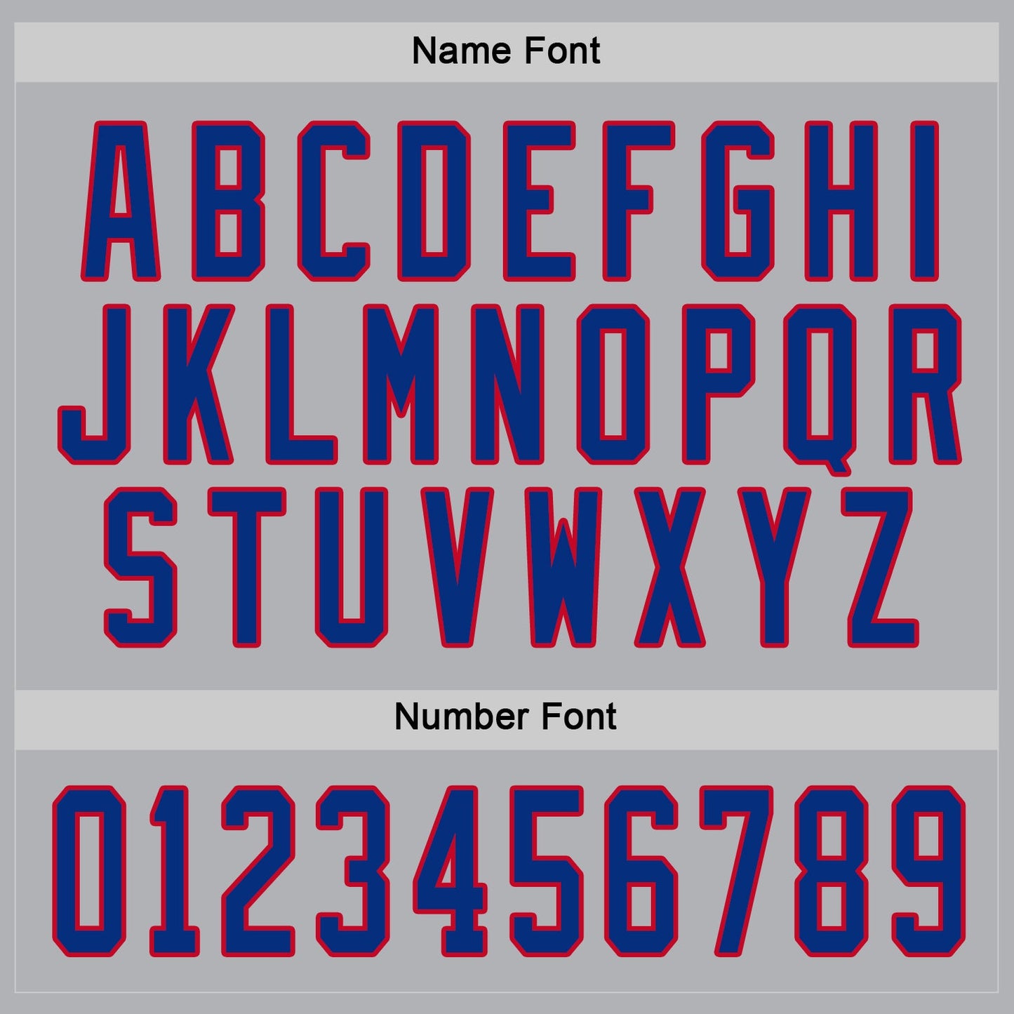 Custom Gray Royal-Red Hockey Jersey view 4