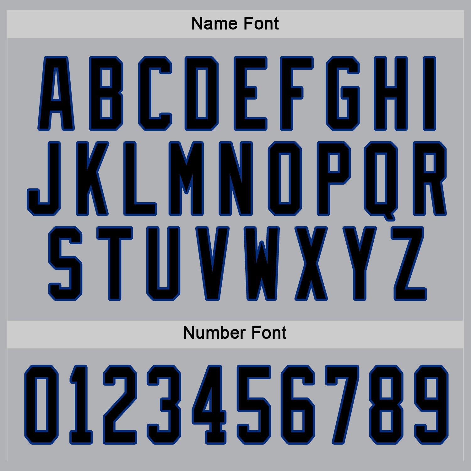 Custom Gray Black-Royal Hockey Jersey view 4