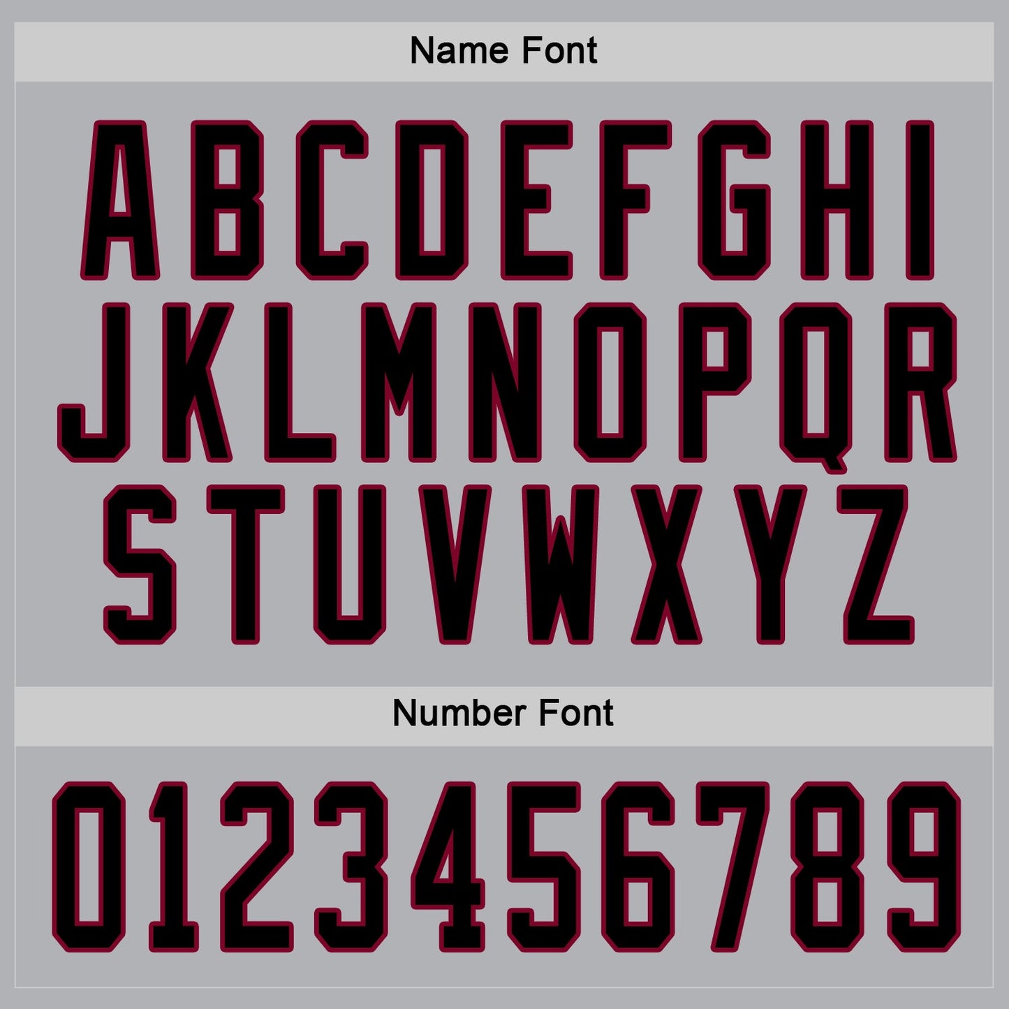 Custom Gray Black-Maroon Hockey Jersey view 4