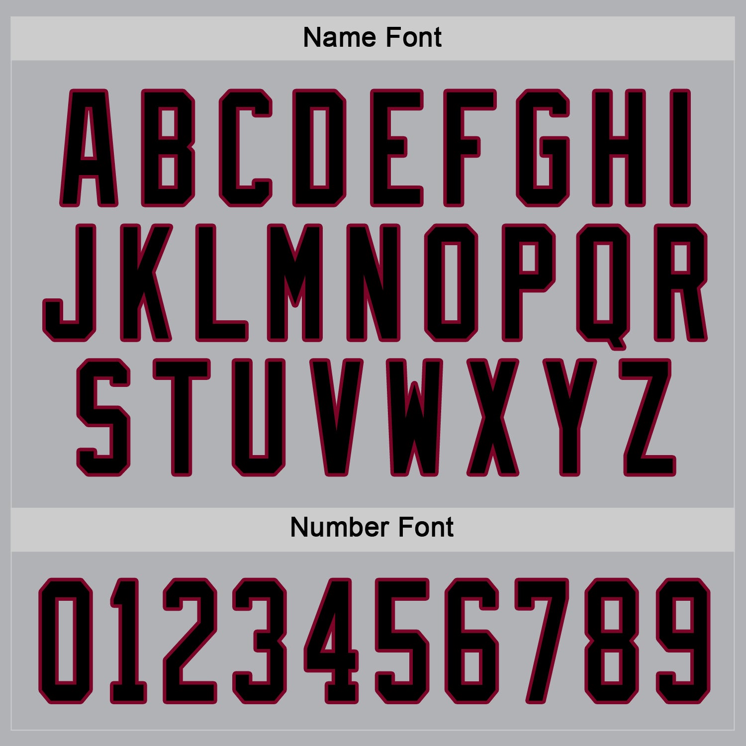 Custom Gray Black-Maroon Hockey Jersey view 4