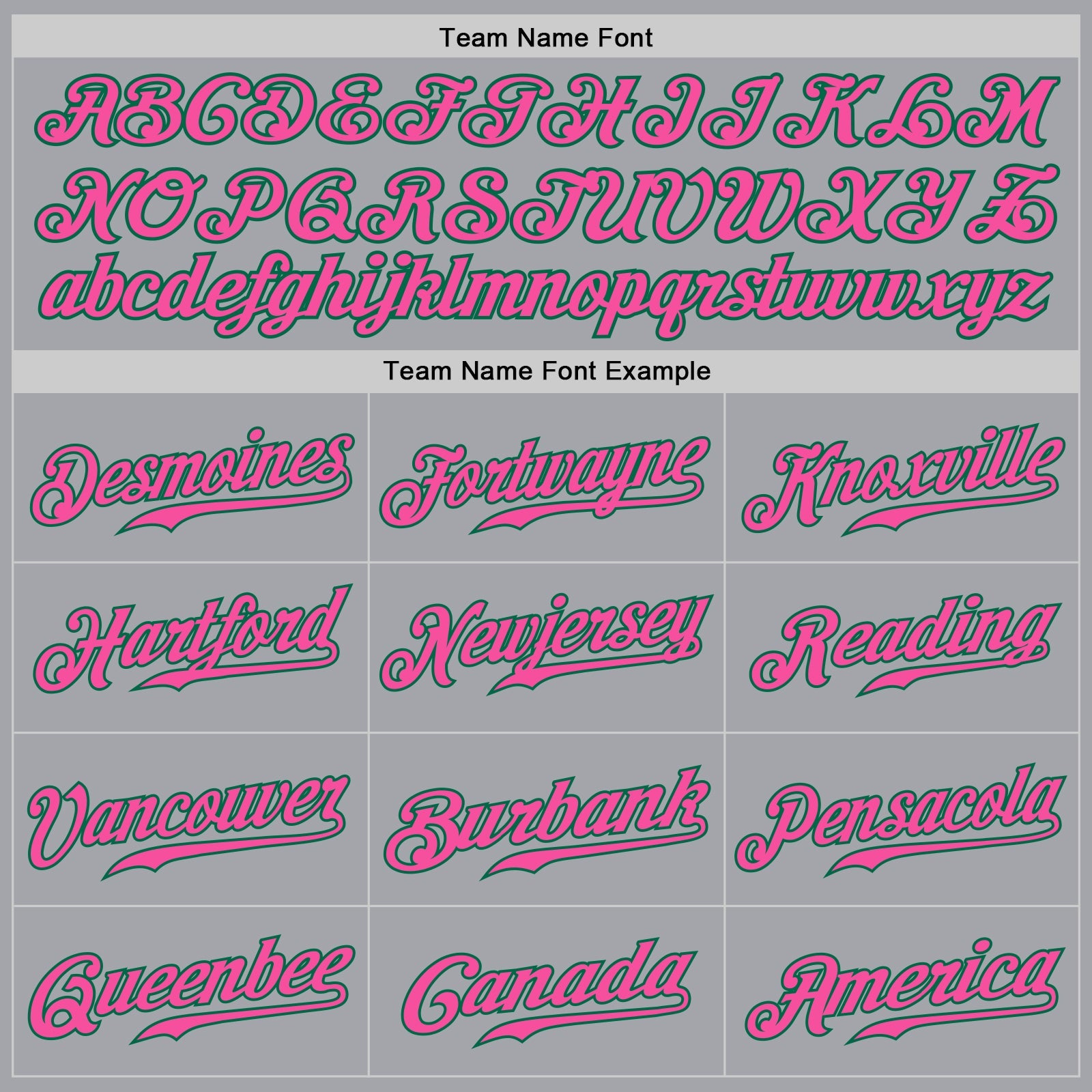 Custom Gray Pink-Kelly Green Authentic Baseball Jersey view 4