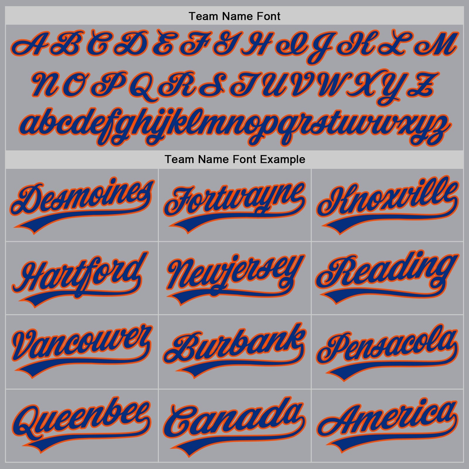 Custom Gray Royal-Orange Authentic Baseball Jersey view 4