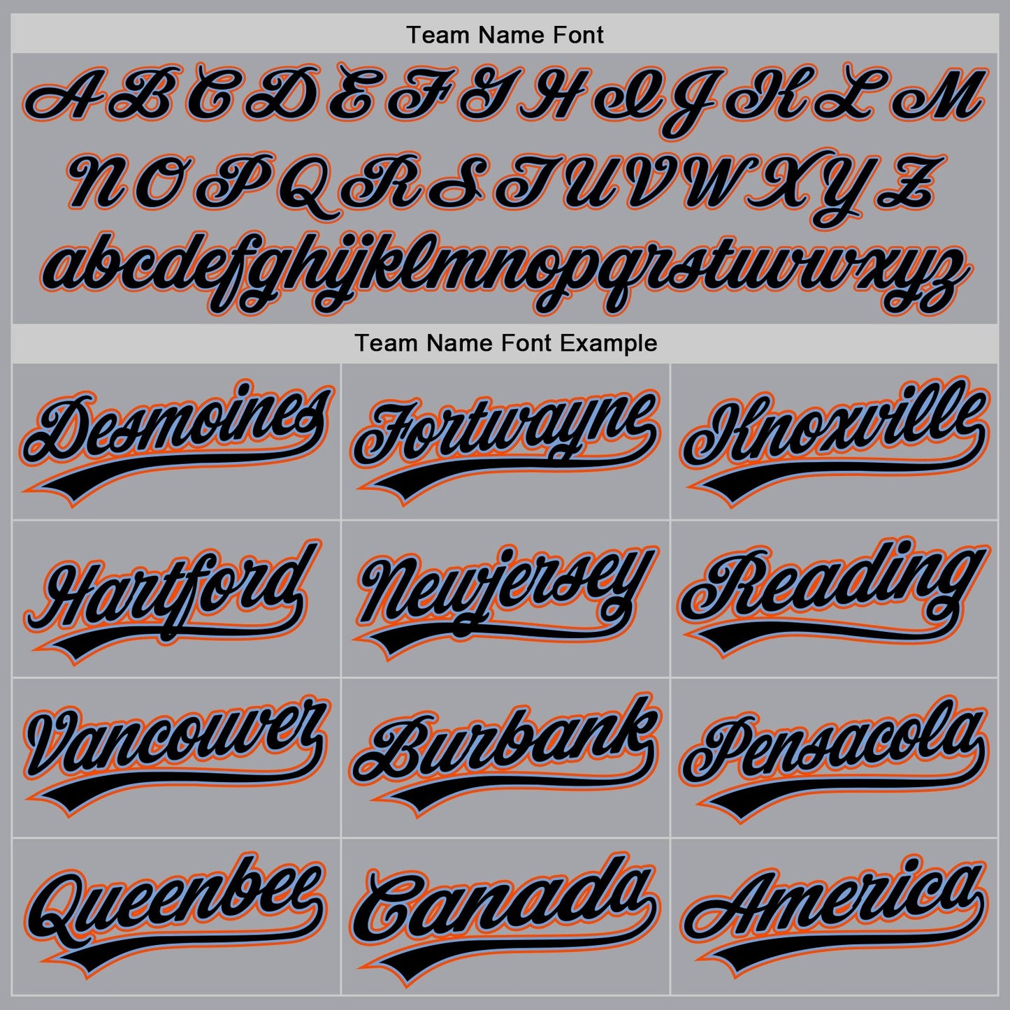 Custom Gray Black Powder Blue-Orange Authentic Baseball Jersey view 4