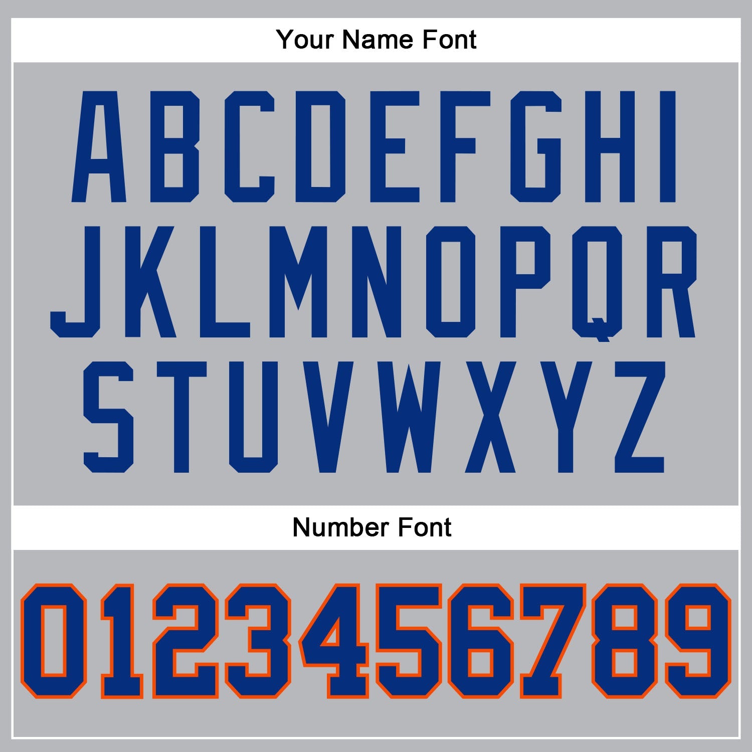 Custom Gray Royal Pinstripe Royal-Orange Authentic Basketball Jersey view 4