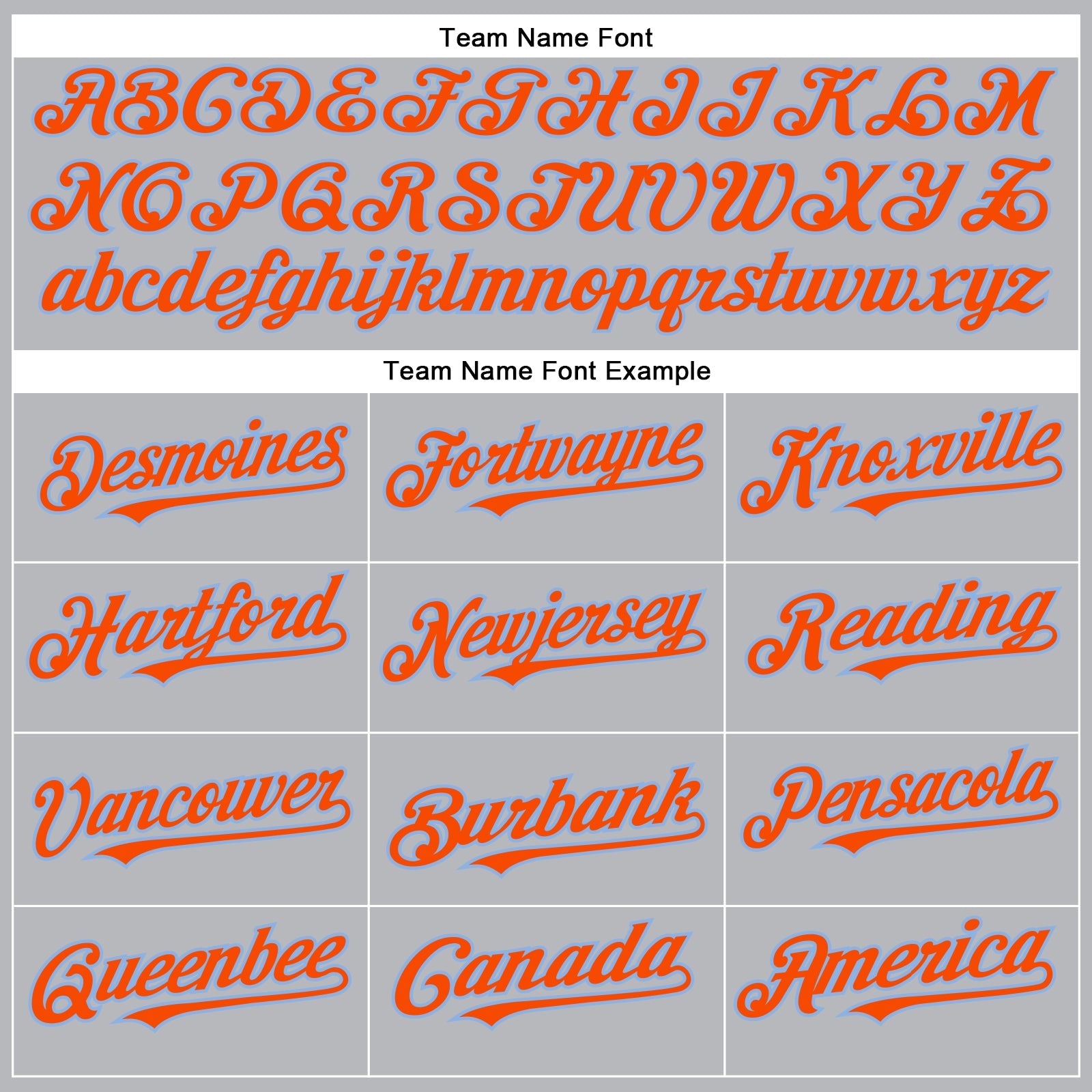 Custom Gray Orange-Light Blue Authentic Baseball Jersey view 4