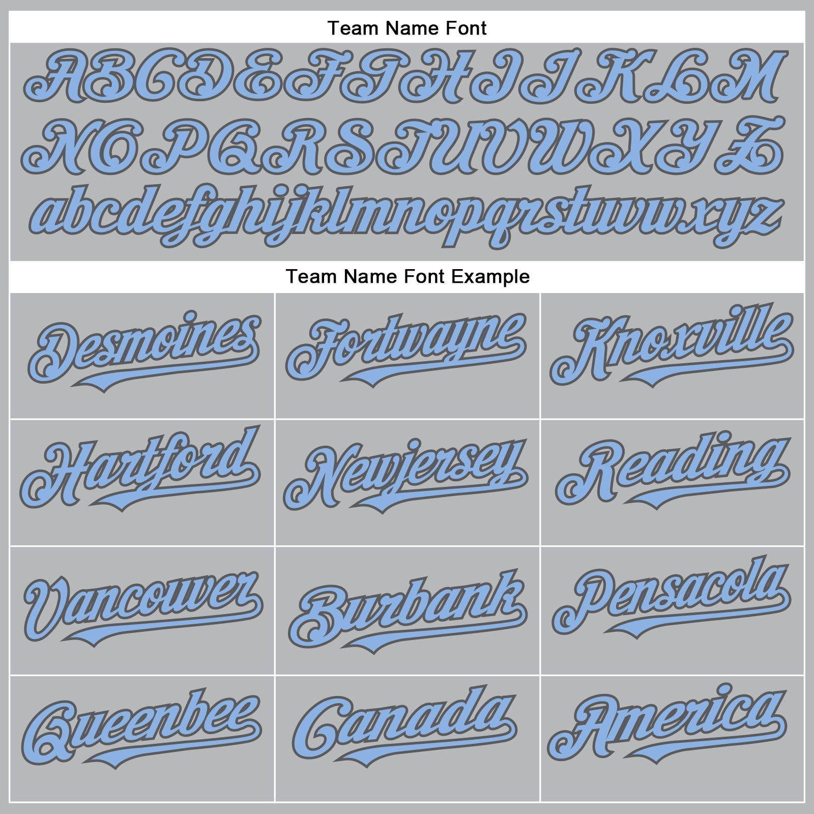 Custom Gray Light Blue-Steel Gray Authentic Baseball Jersey view 4