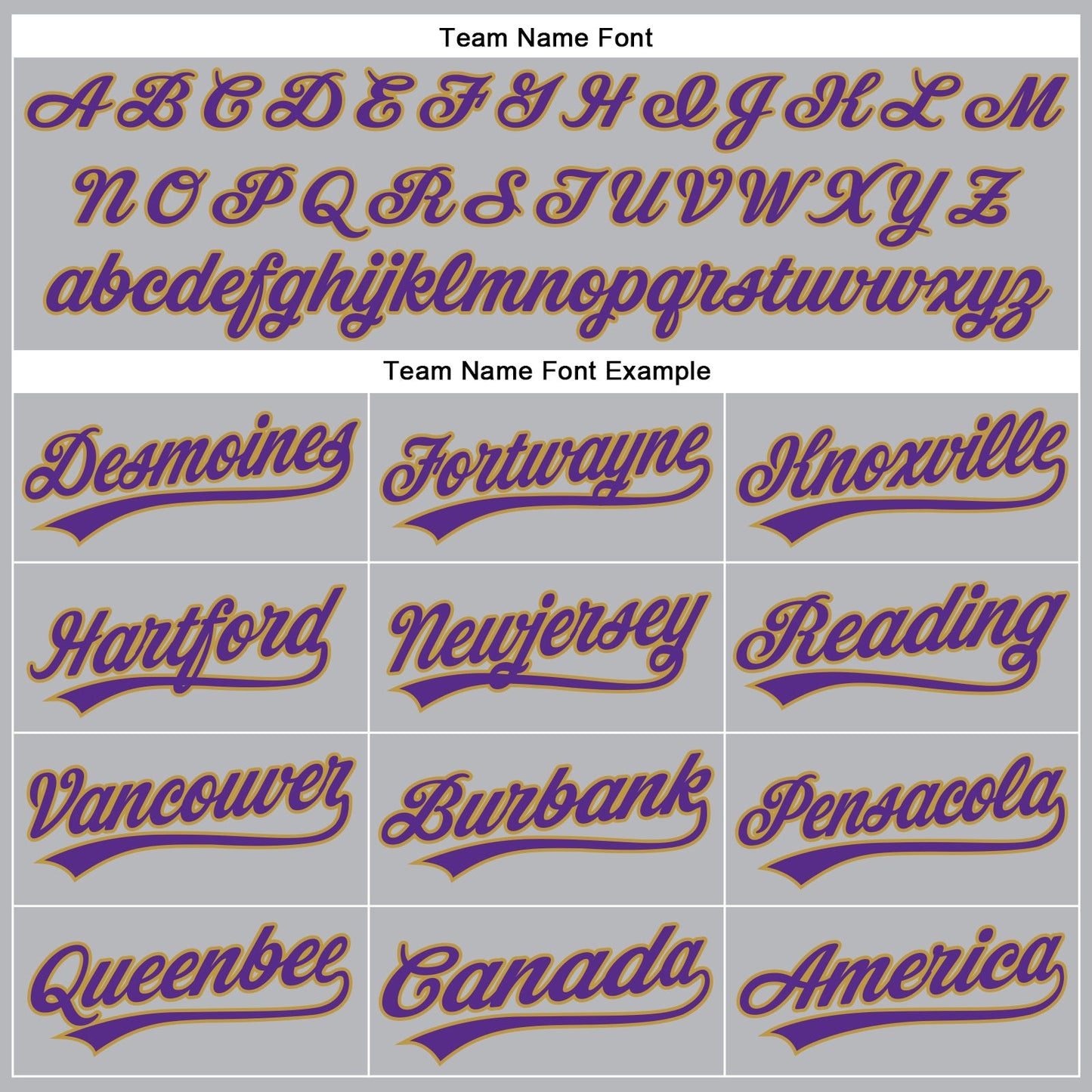 Custom Gray Purple Pinstripe Old Gold Authentic Baseball Jersey view 5