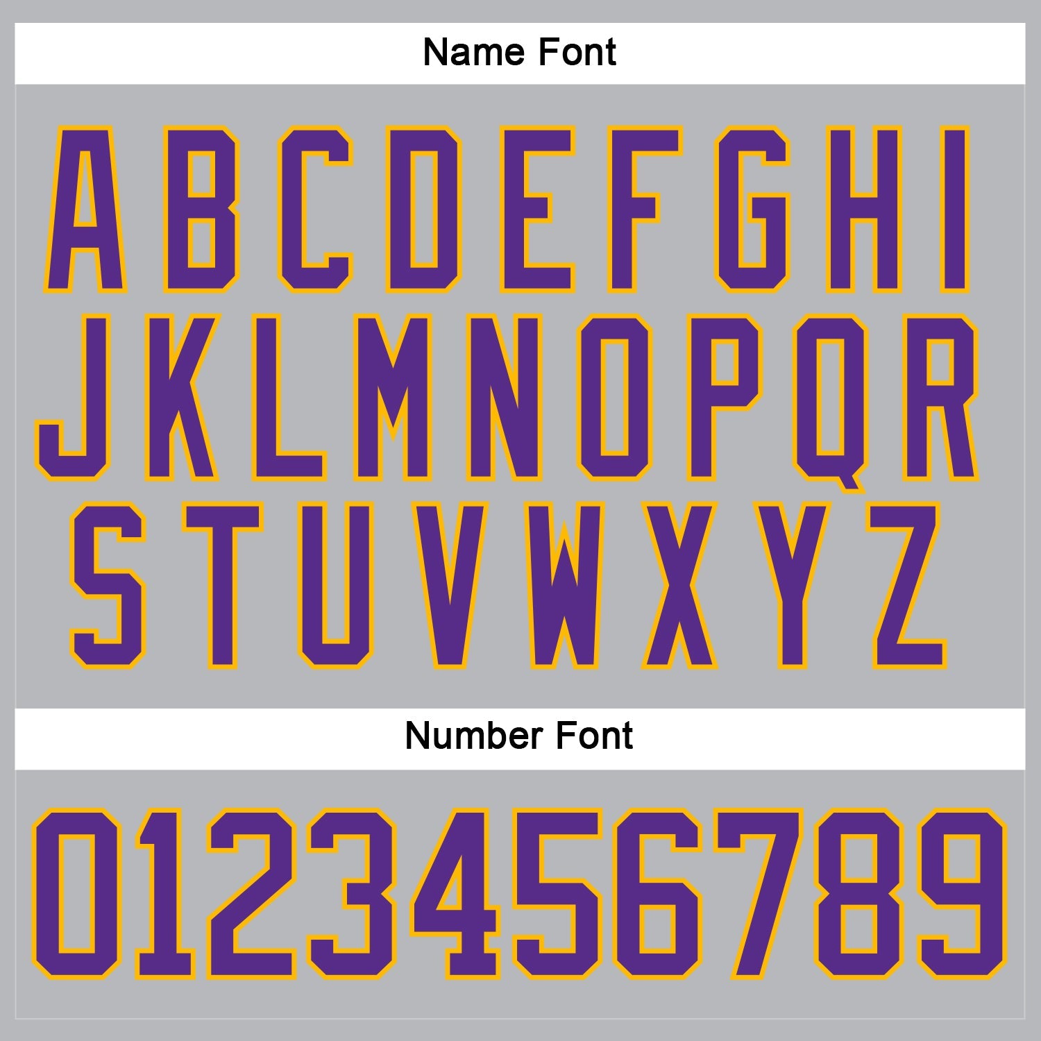 Custom Gray Purple-Gold Hockey Lace Neck Jersey view 5