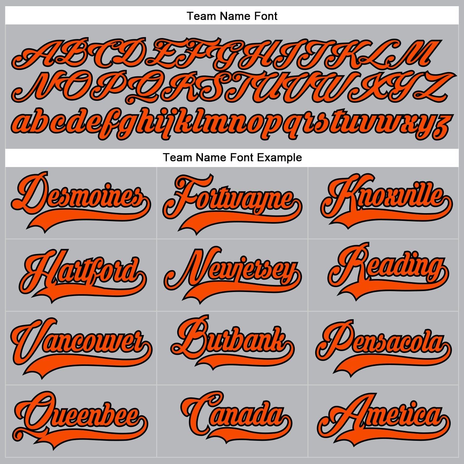 Custom Gray Orange-Black Hockey Lace Neck Jersey view 4