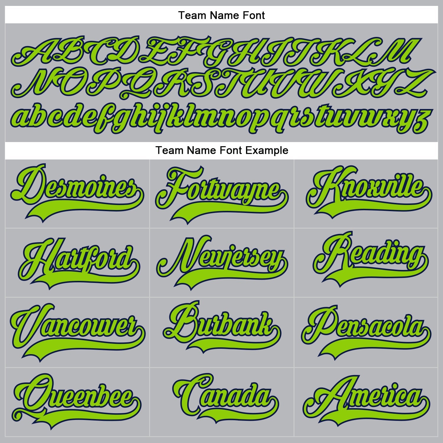 Custom Gray Neon Green-Navy Hockey Lace Neck Jersey view 4