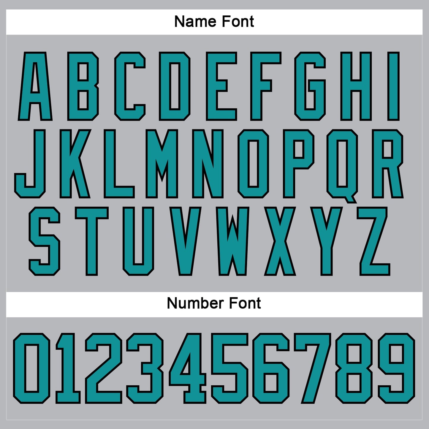 Custom Gray Teal-Black Hockey Lace Neck Jersey view 5