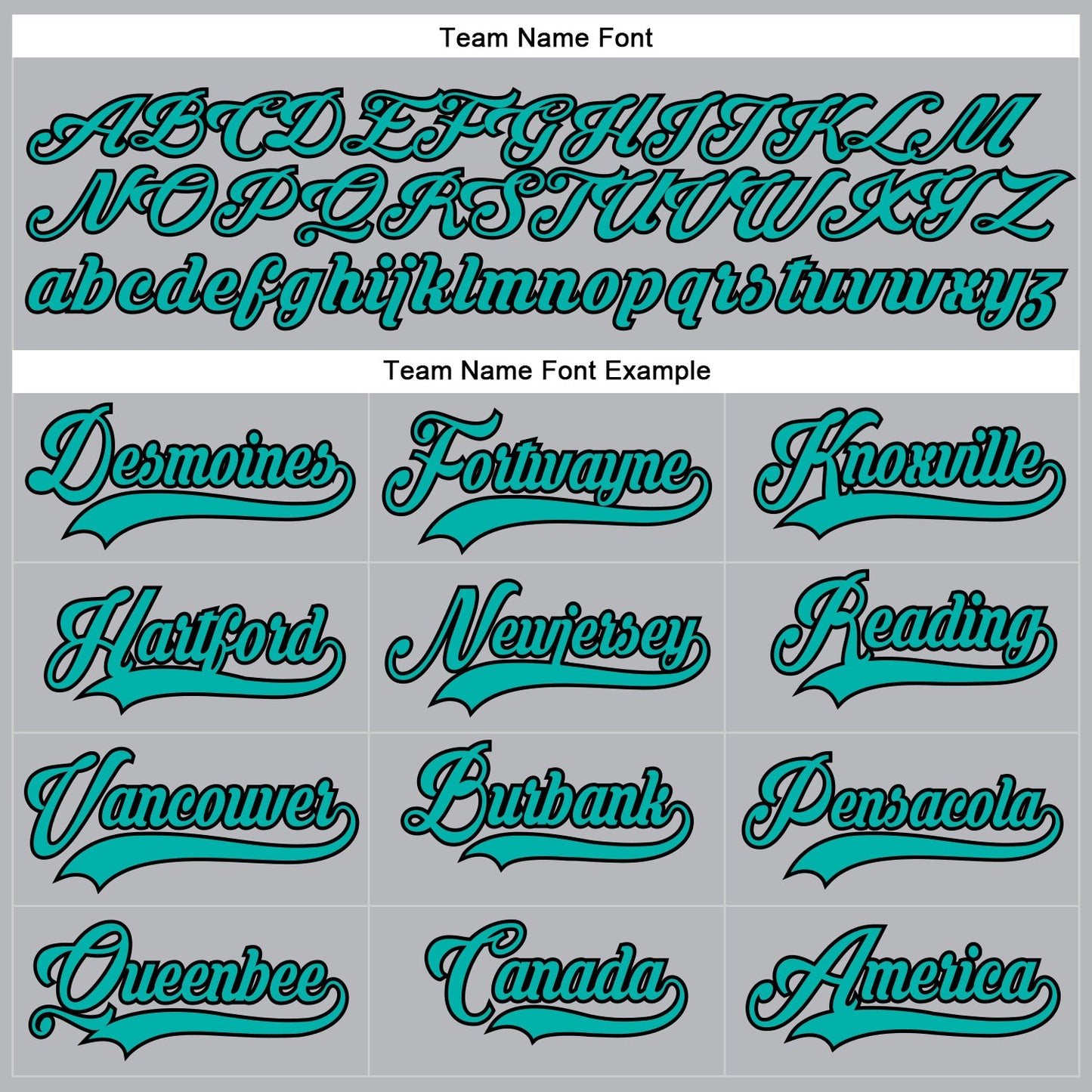 Custom Gray Aqua-Black Hockey Lace Neck Jersey view 4