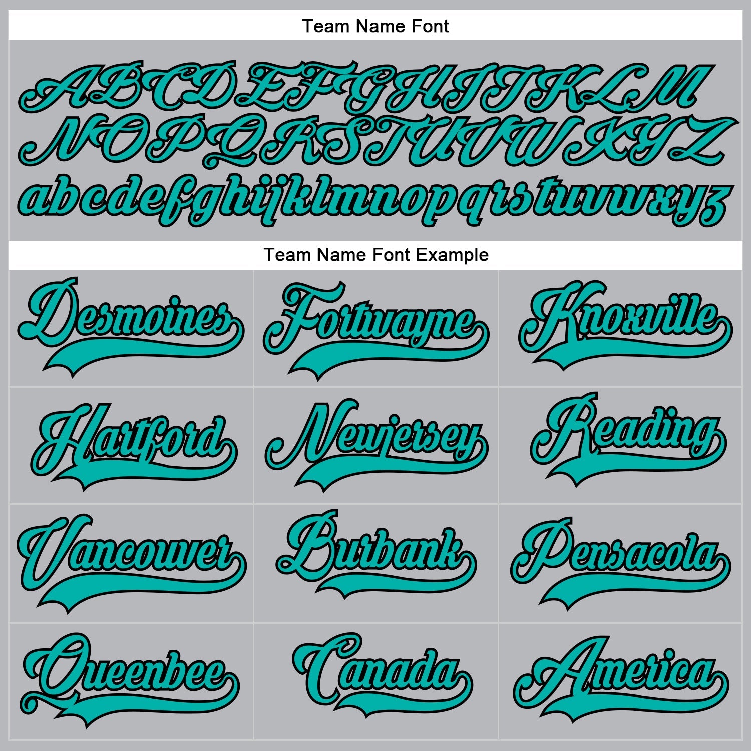 Custom Gray Aqua-Black Hockey Lace Neck Jersey view 4