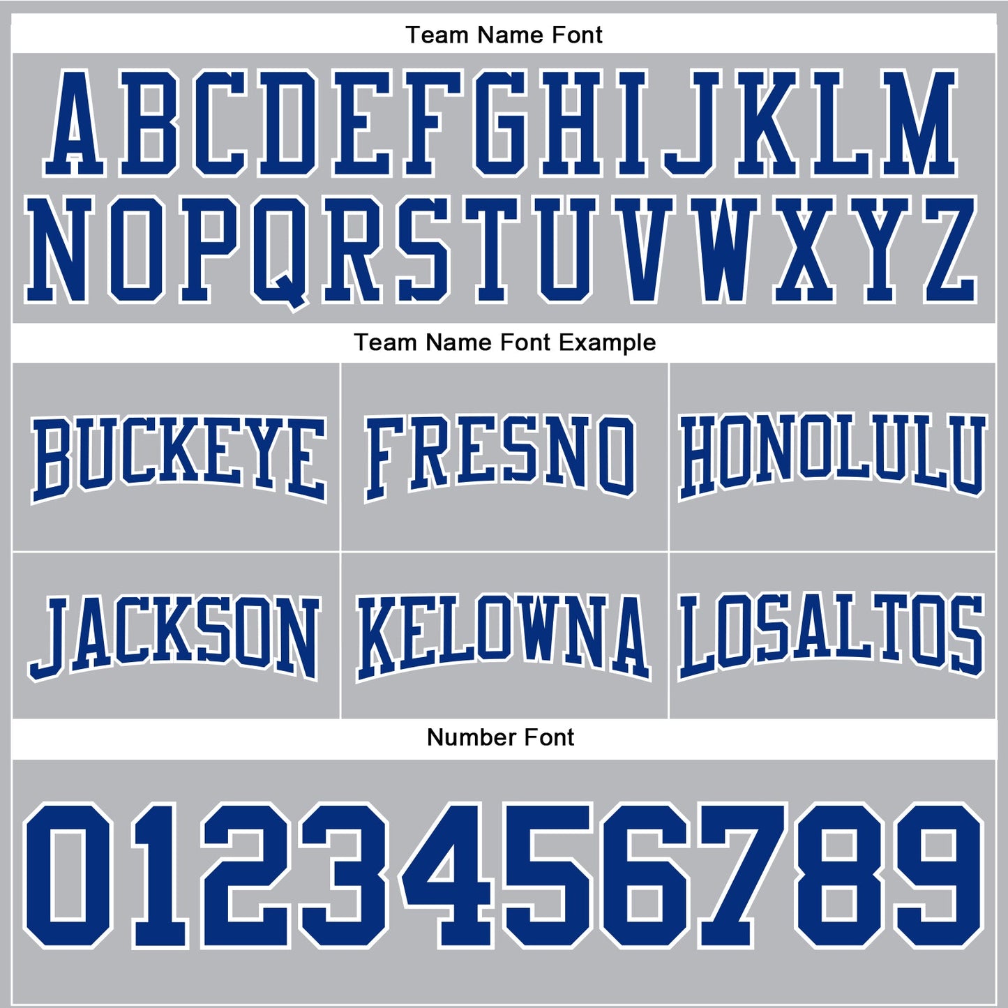 Custom Stitched Gray Royal-White Football Pullover Sweatshirt Hoodie view 3