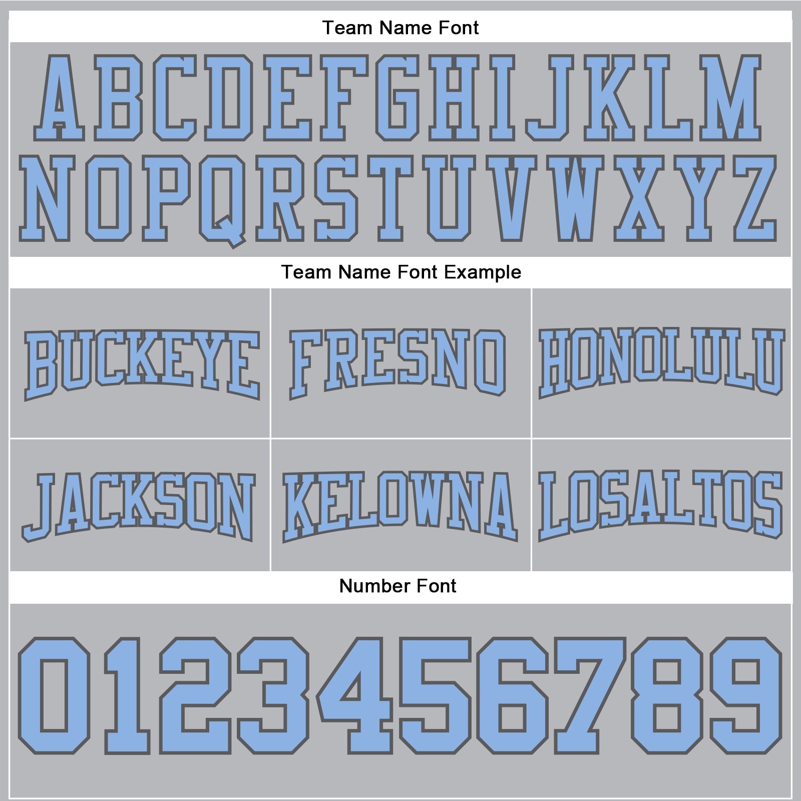 Custom Stitched Gray Light Blue-Steel Gray Football Pullover Sweatshirt Hoodie view 3