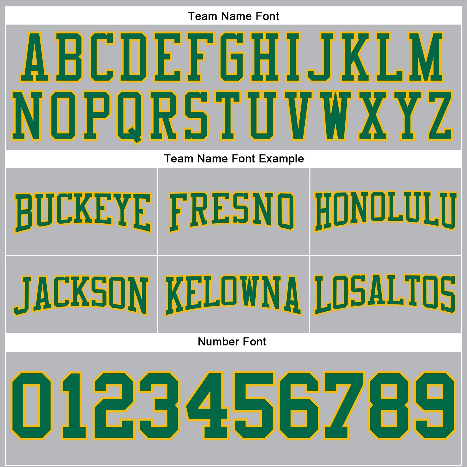 Custom Stitched Gray Kelly Green-Gold Football Pullover Sweatshirt Hoodie view 3