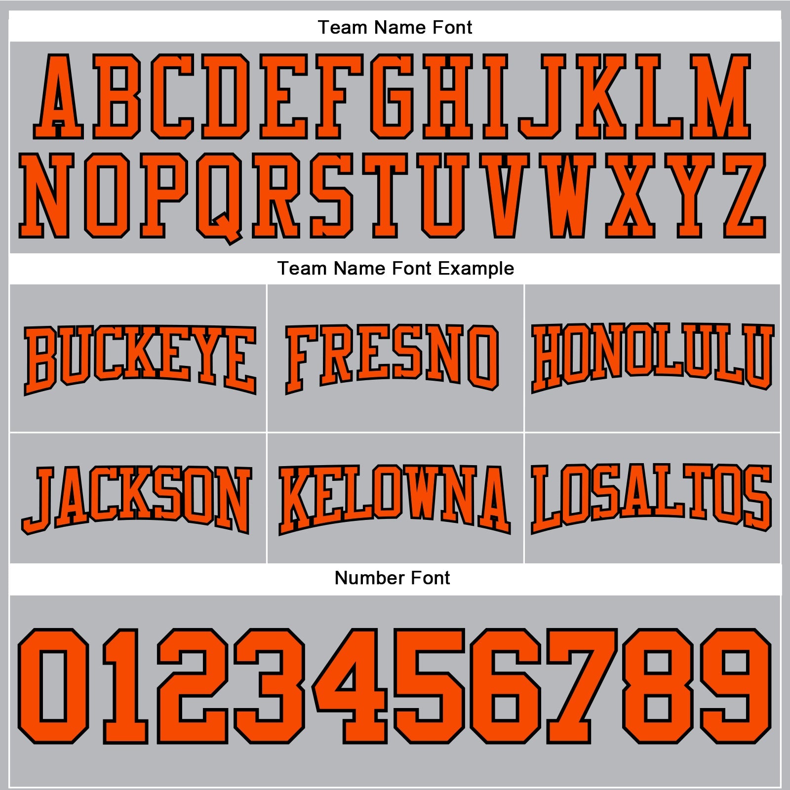 Custom Stitched Gray Orange-Black Football Pullover Sweatshirt Hoodie view 3