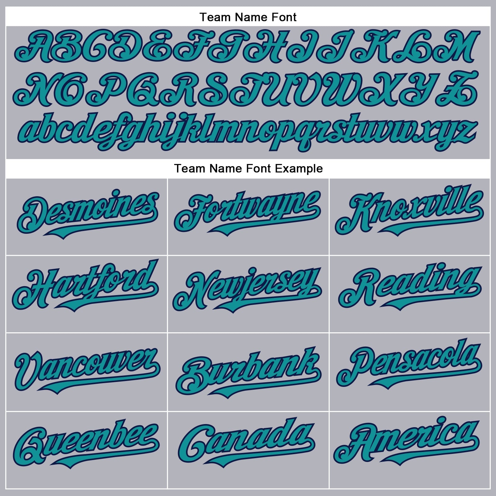 Custom Gray Teal-Navy Authentic Baseball Jersey view 4