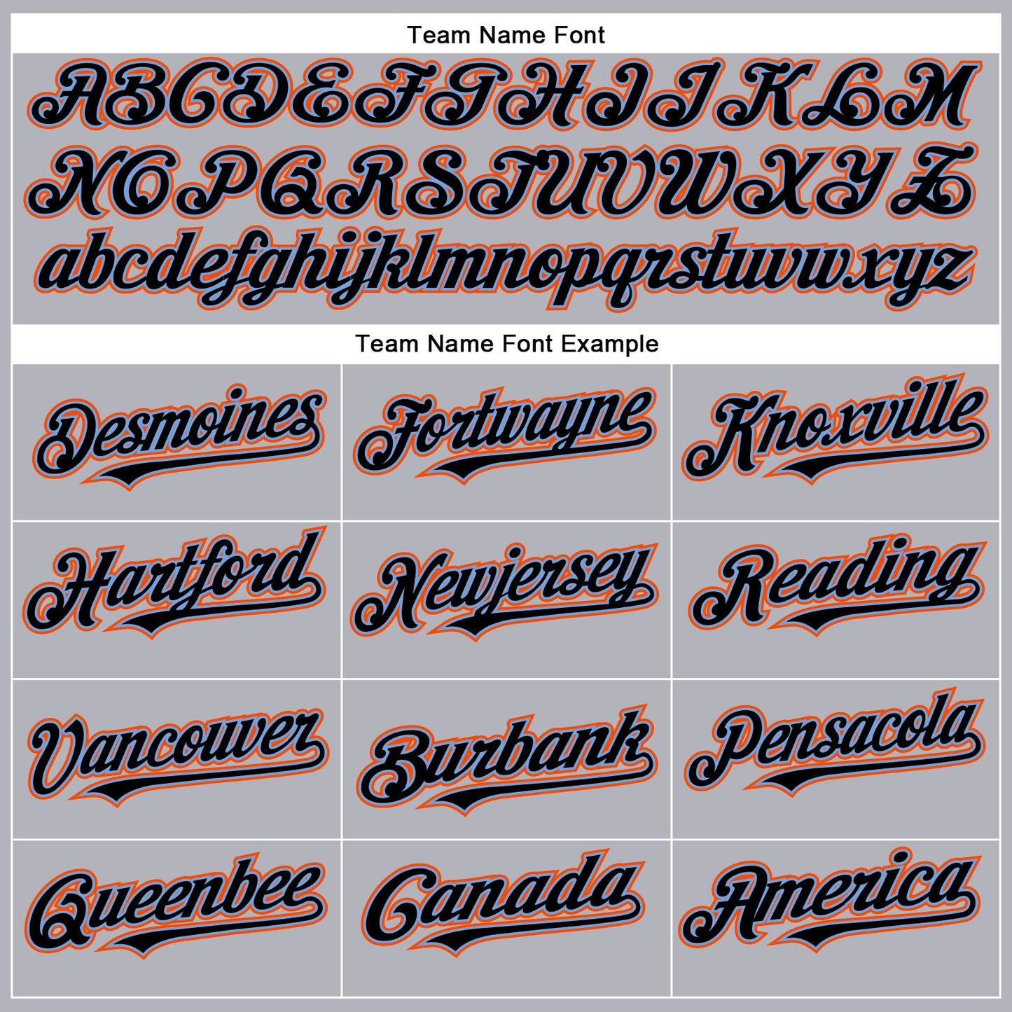 Custom Gray Black Powder Blue-Orange Authentic Baseball Jersey view 4