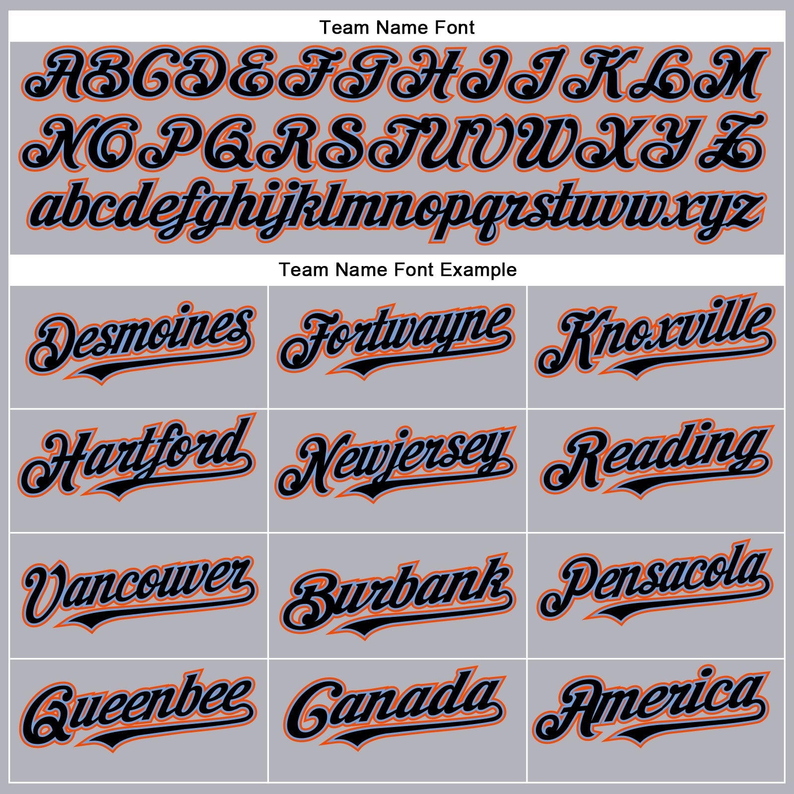 Custom Gray Black Powder Blue-Orange Authentic Baseball Jersey view 4