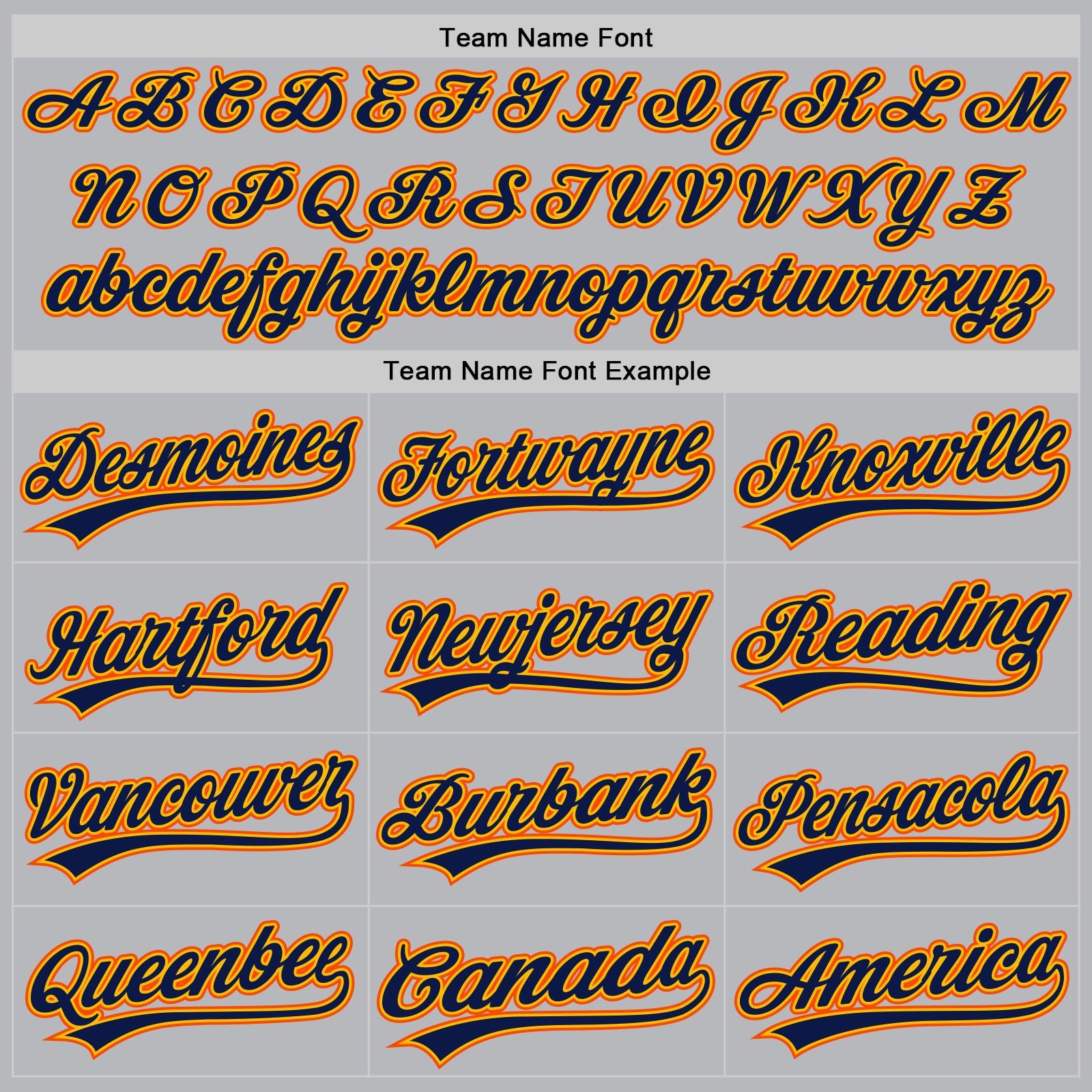 Custom Gray Orange Gold-Navy Authentic Throwback Baseball Jersey view 4