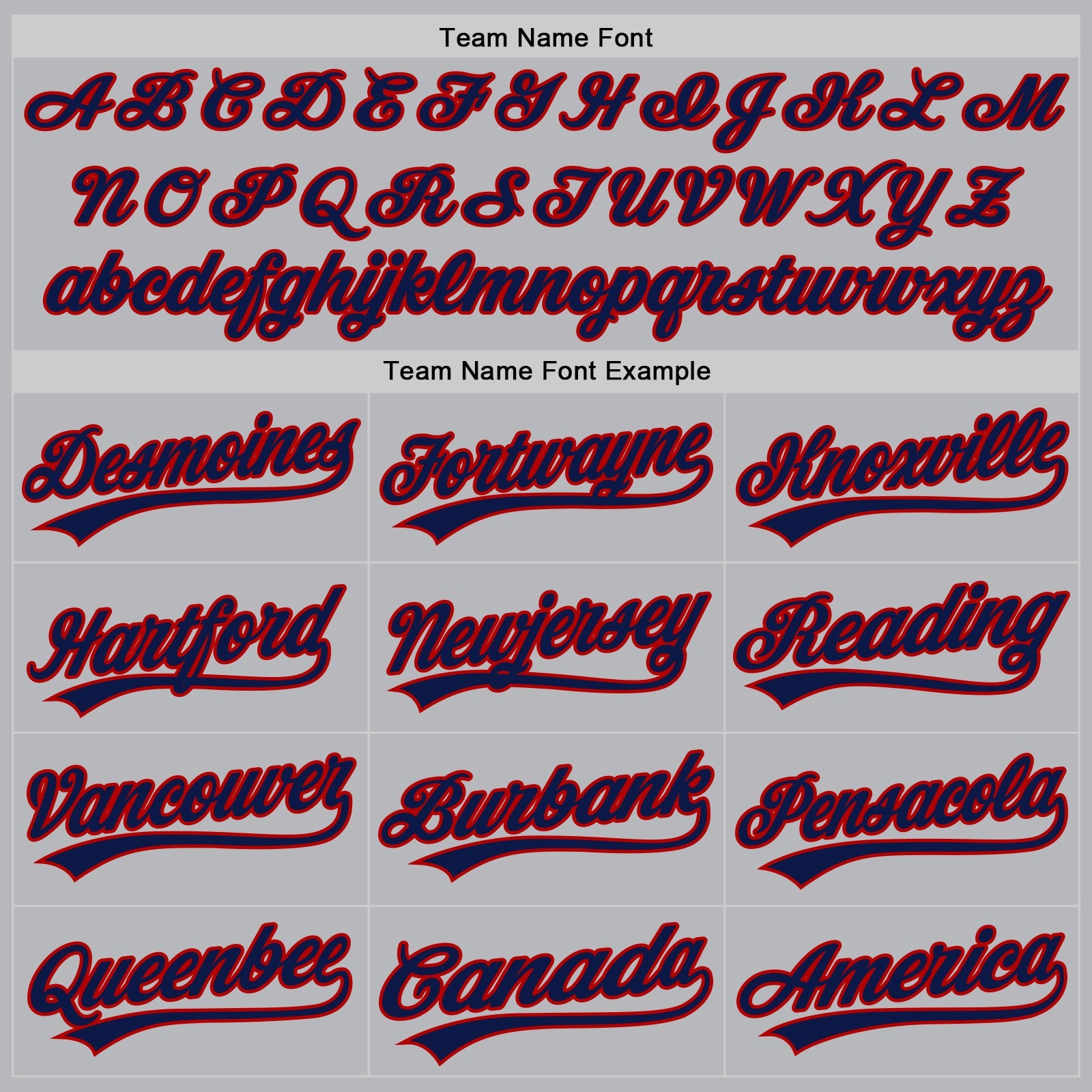 Custom Gray Navy-Red Authentic Throwback Baseball Jersey view 4