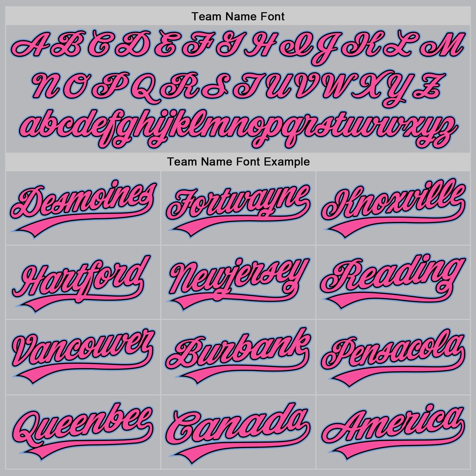 Custom Gray Light Blue Black-Pink Authentic Throwback Baseball Jersey view 4
