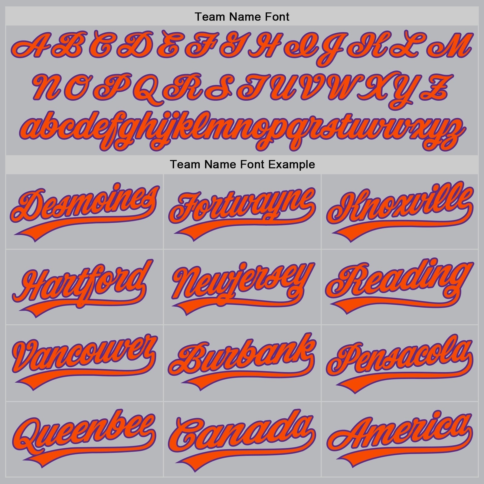 Custom Gray Purple-Orange Authentic Throwback Baseball Jersey view 4