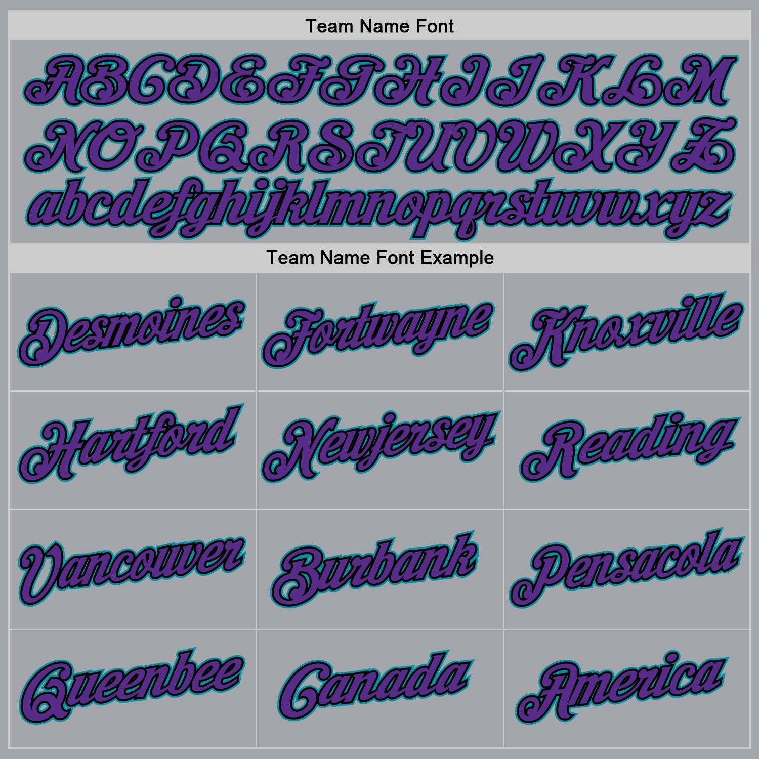 Custom Gray Purple Black-Teal Authentic Throwback Basketball Jersey view 5