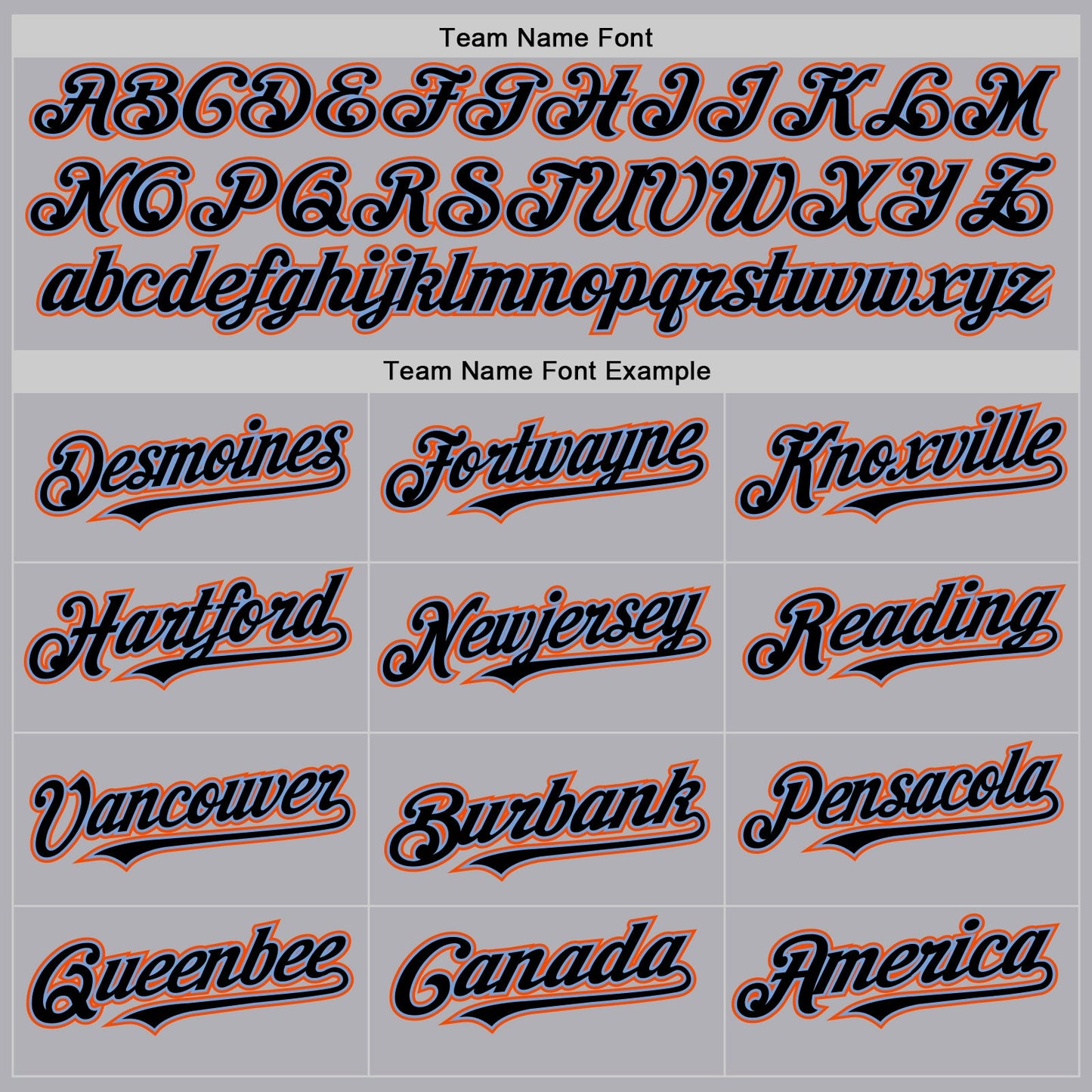 Custom Gray Black Powder Blue-Orange Mesh Authentic Throwback Baseball Jersey view 4