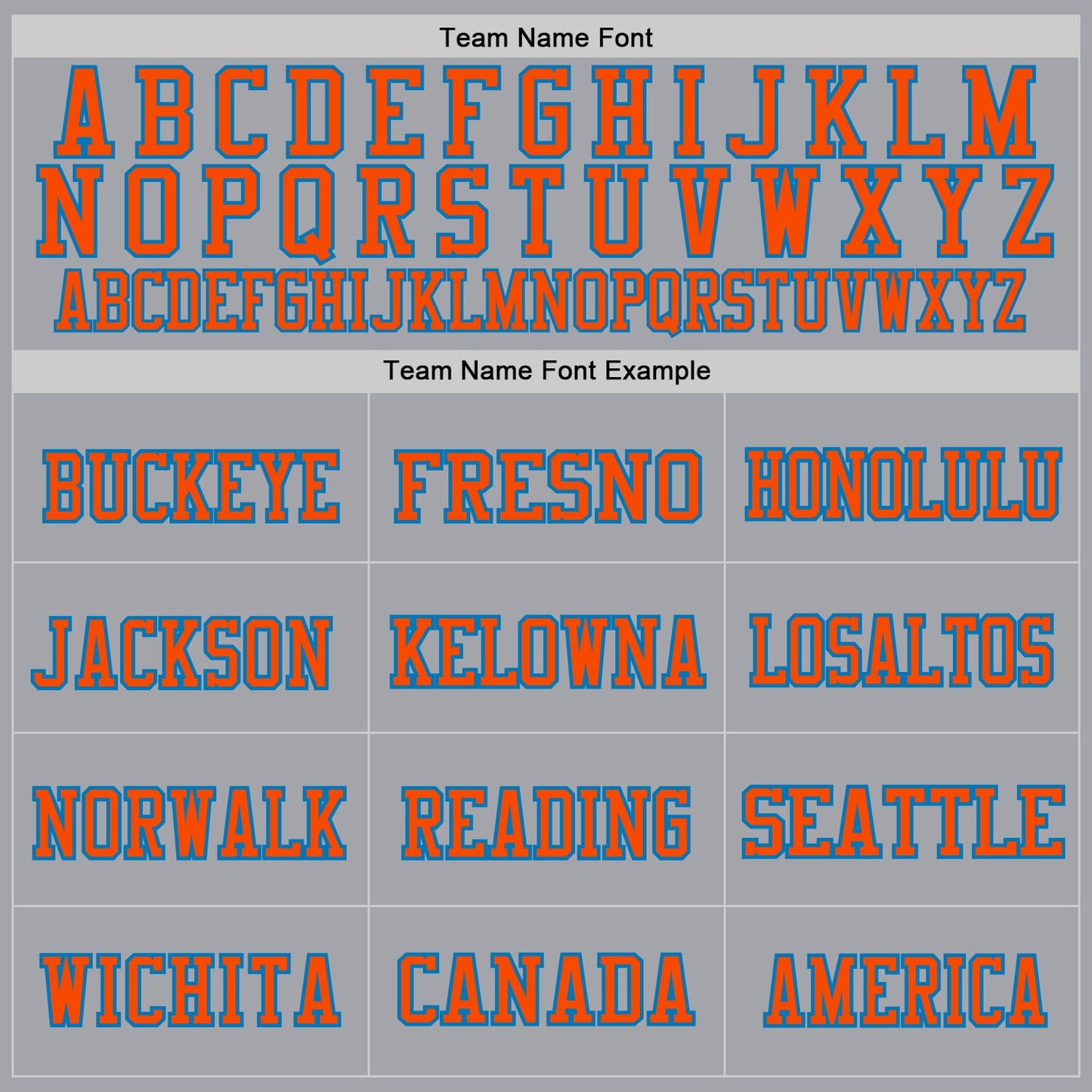 Custom Gray Orange-Blue Mesh Authentic Throwback Football Jersey view 3