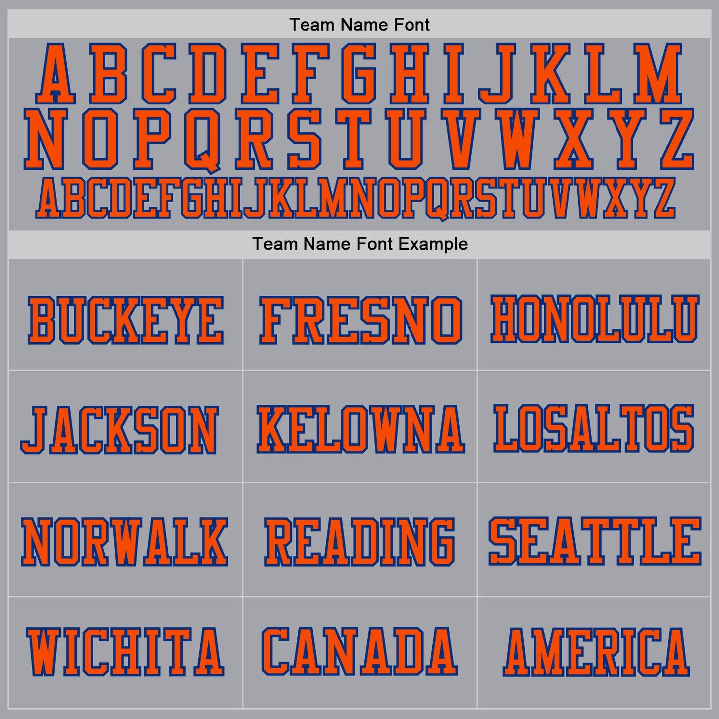 Custom Gray Orange-Royal Mesh Authentic Throwback Football Jersey view 3