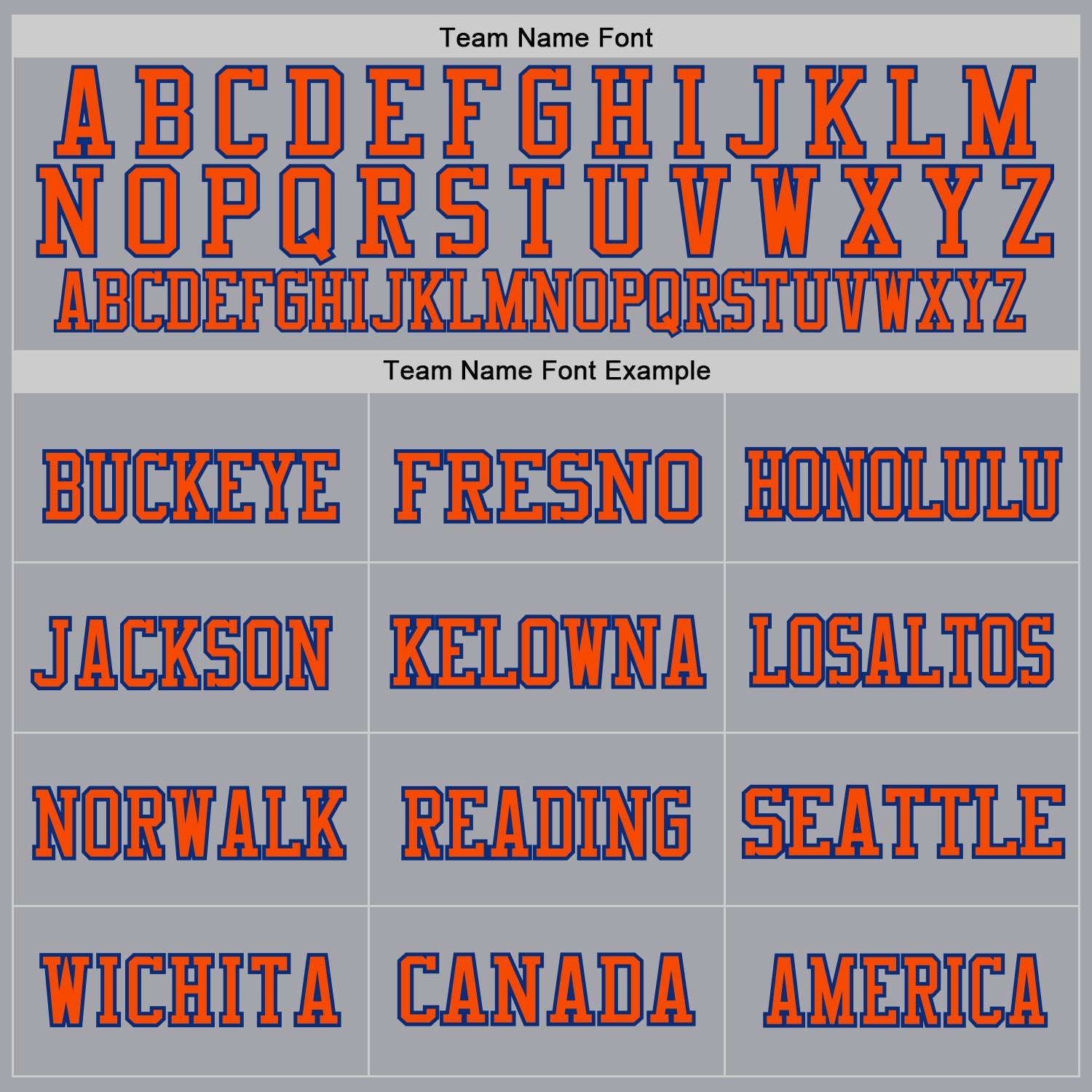 Custom Gray Orange-Royal Mesh Authentic Throwback Football Jersey view 3