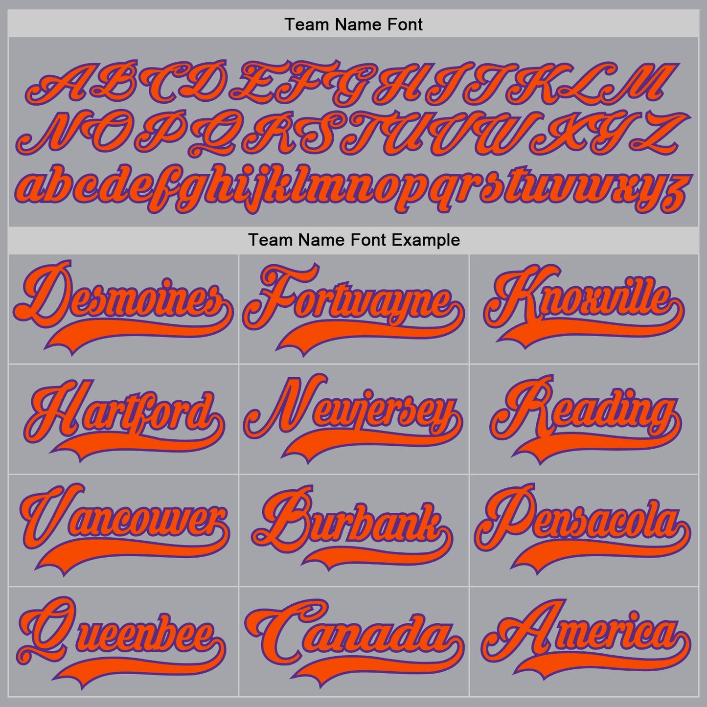 Custom Gray Orange-Purple Hockey Lace Neck Jersey view 4