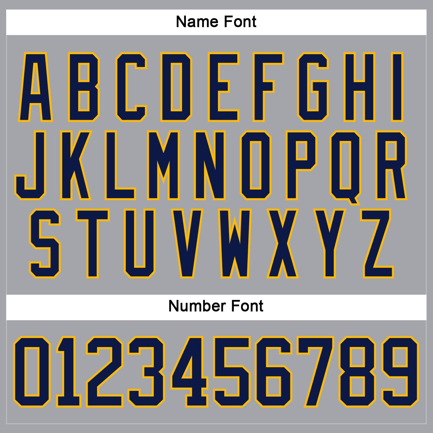 Custom Gray Navy-Gold Hockey Lace Neck Jersey view 5