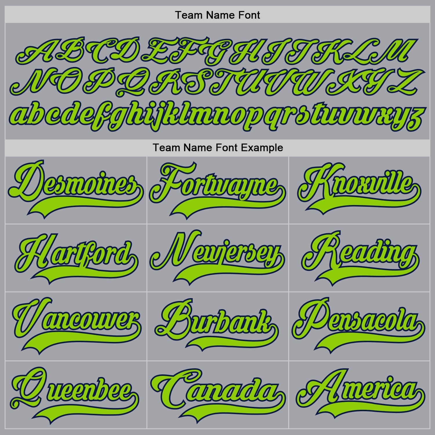 Custom Gray Neon Green-Navy Hockey Lace Neck Jersey view 4
