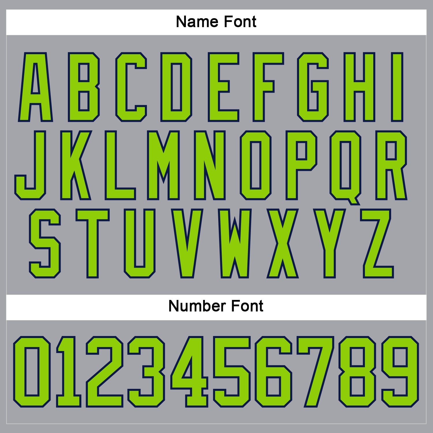 Custom Gray Neon Green-Navy Hockey Lace Neck Jersey view 5