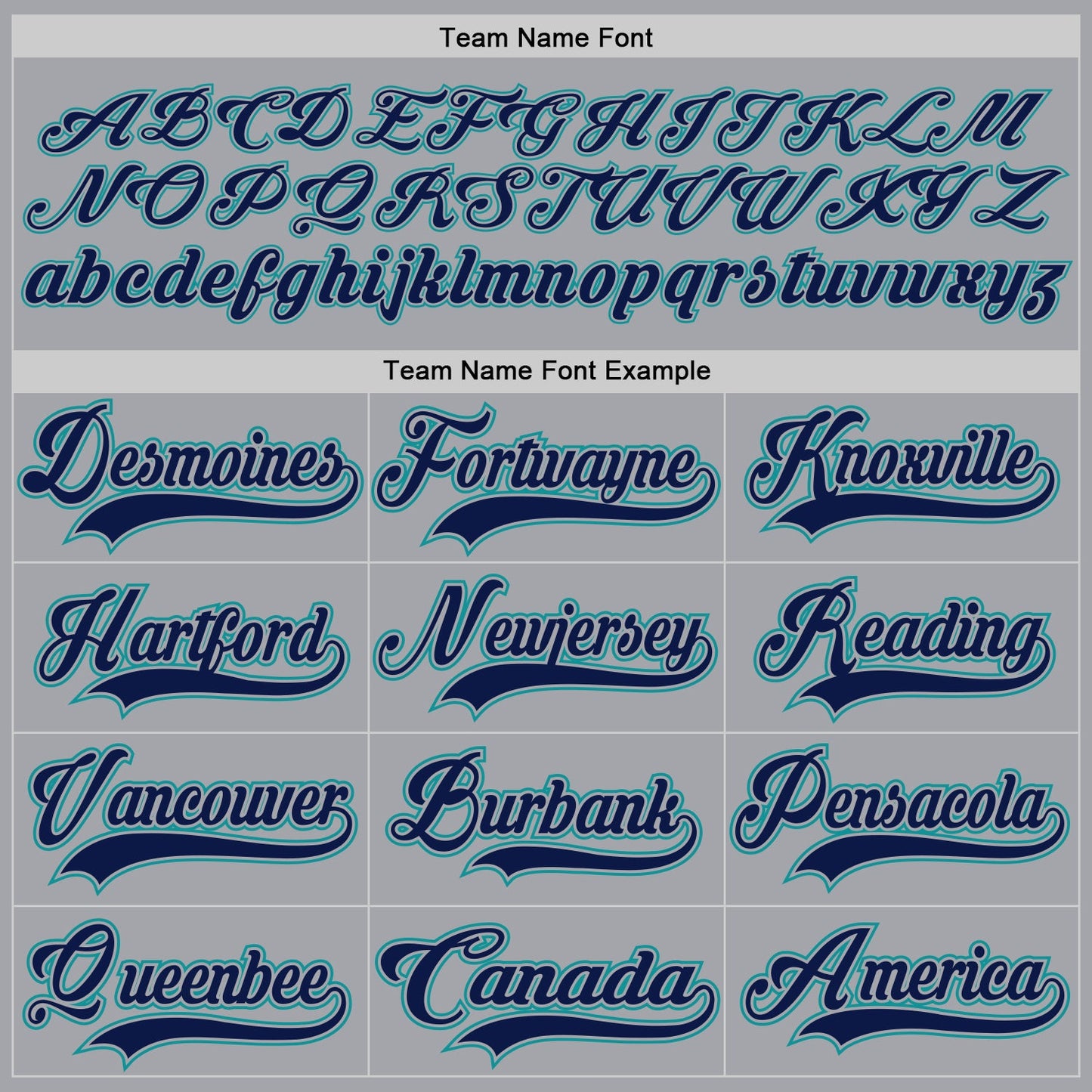 Custom Gray Navy-Teal Hockey Lace Neck Jersey view 4
