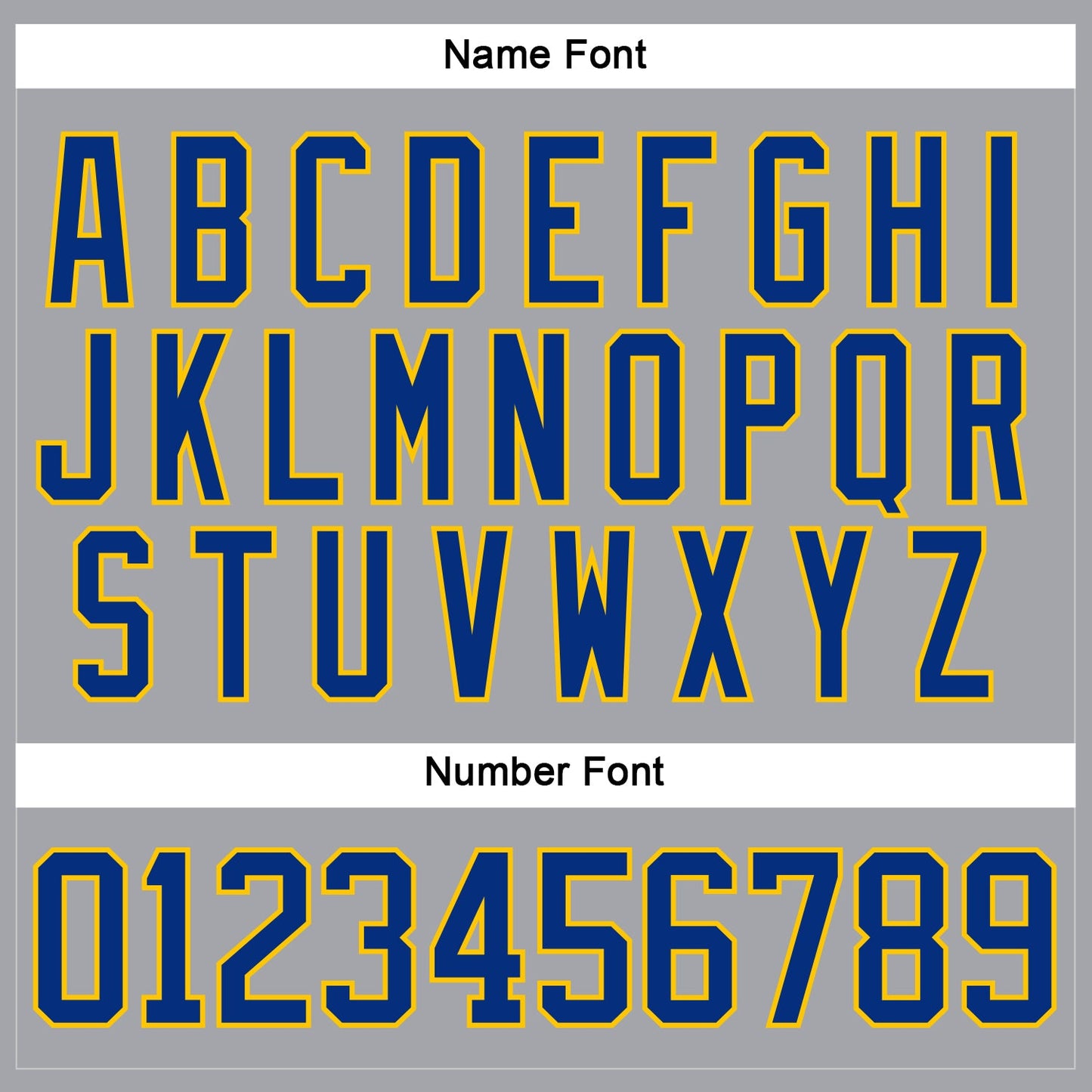 Custom Gray Royal-Yellow Hockey Lace Neck Jersey view 5