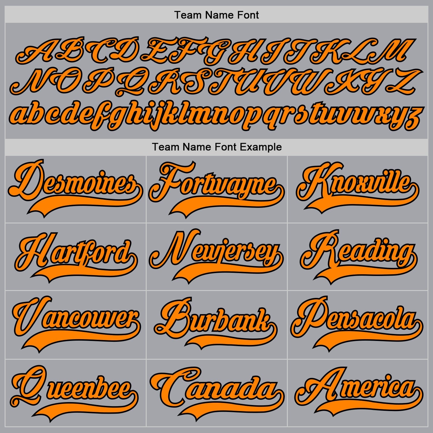 Custom Gray Bay Orange-Black Hockey Lace Neck Jersey view 4
